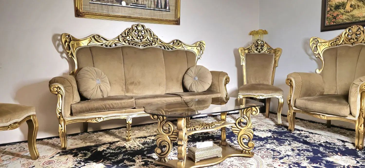 مبلمان استیل بسیار نو و شیک|مبلمان خانگی و میز عسلی|مشهد, فارغ التحصیلان|دیوار