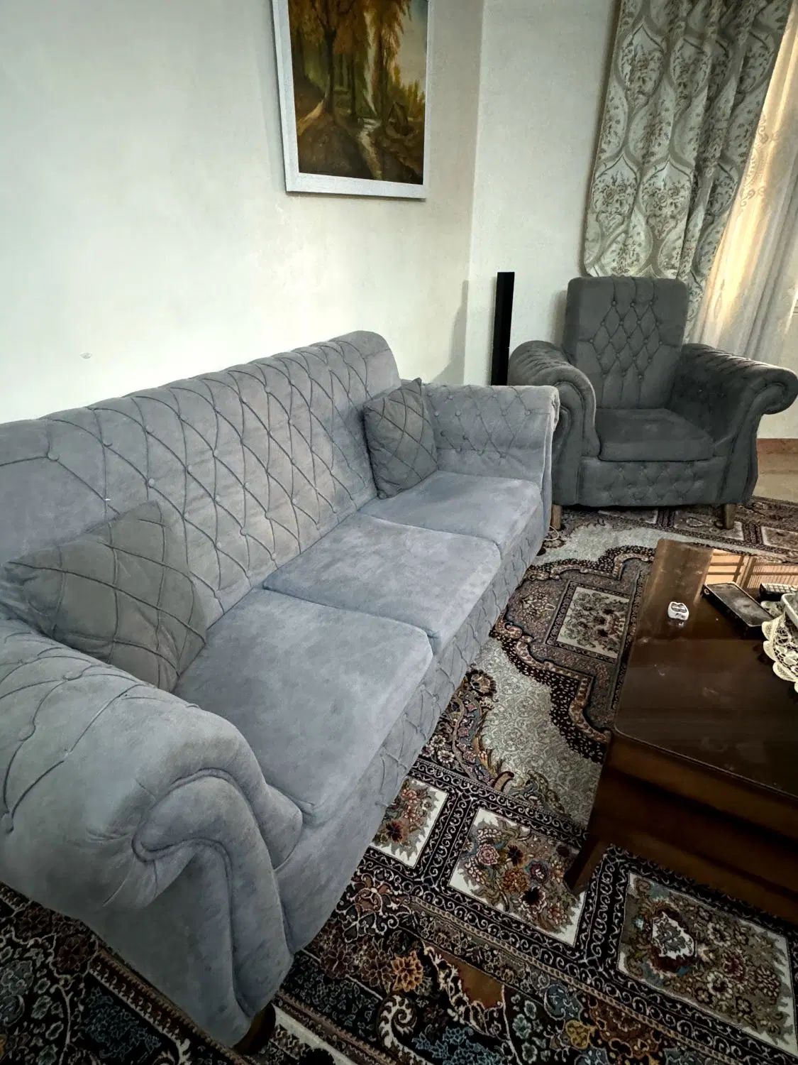 مبل راحتی|مبلمان خانگی و میز عسلی|کرج, حسین‌آباد|دیوار