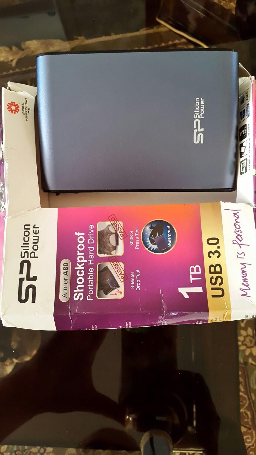 هارد اکسترنال سیلکون پاور ۱ترابایت armor A80|قطعات و لوازم جانبی رایانه|اصفهان, دشتستان|دیوار