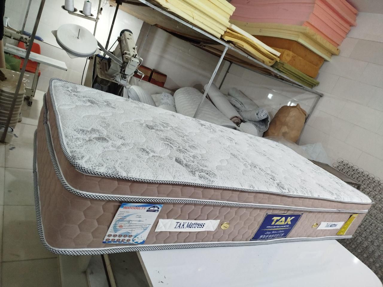تشک ۹۰در ۲متر تک نفره|تشک تختخواب|ارومیه, |دیوار