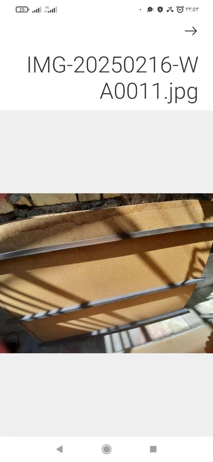 تخت خواب دو نفره چوب وفلز|تخت و سرویس خواب|فسا, |دیوار