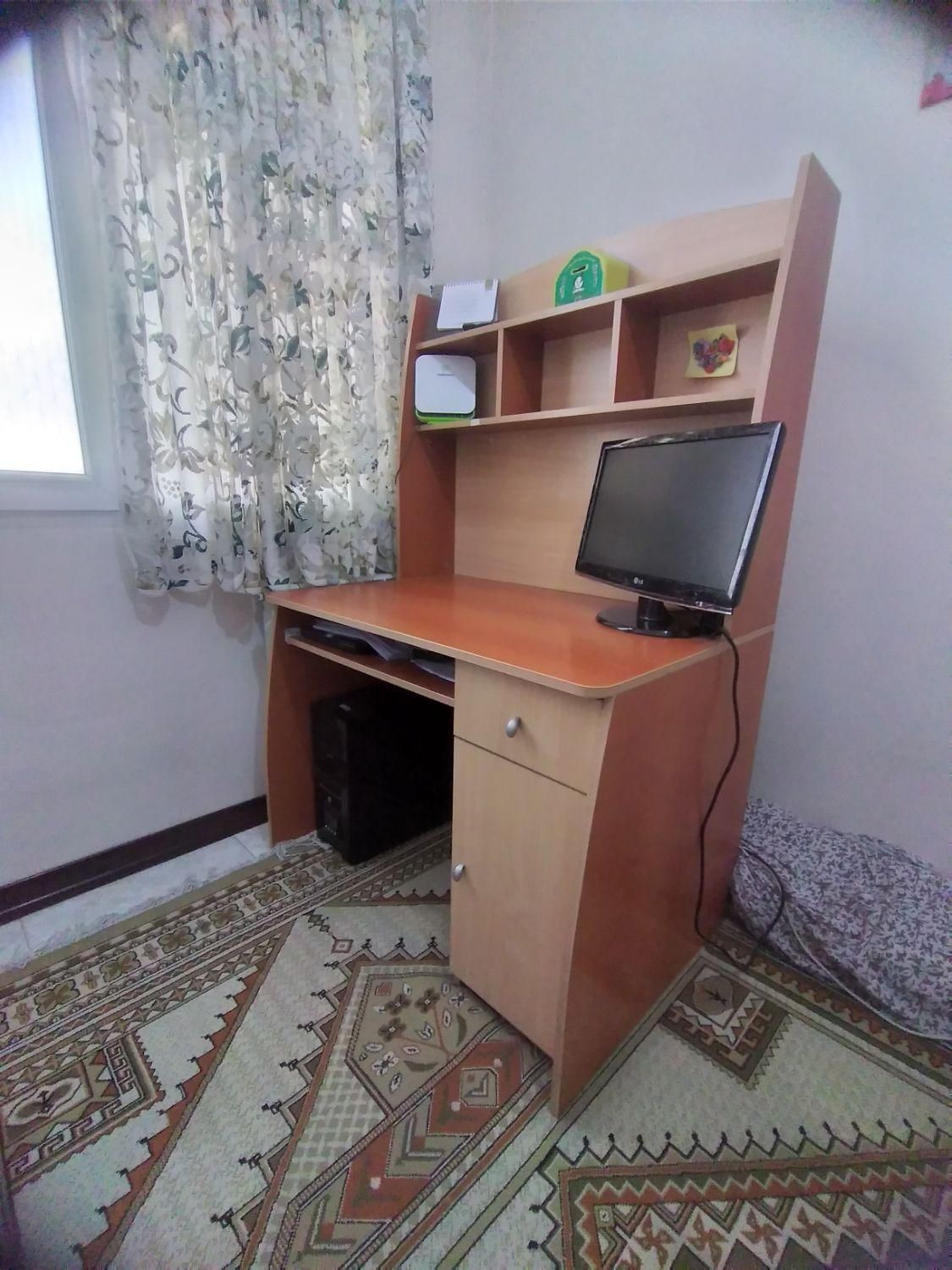 میز تحریر قفسه دار کتابخانه دار میز کامپیوتر|میز تحریر و کامپیوتر|تهران, منصوریه (پل سیمان)|دیوار