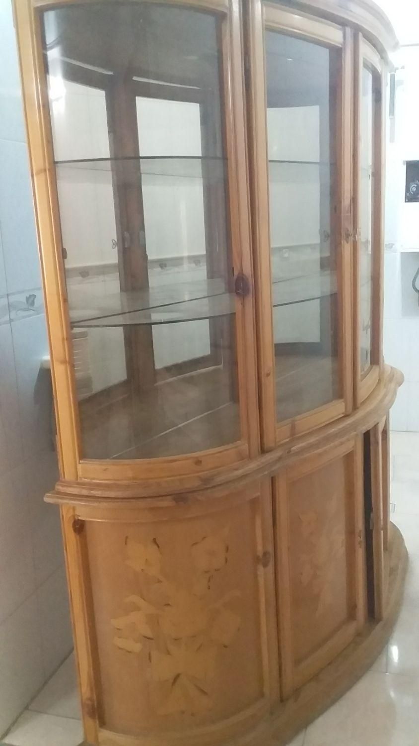 ویترین چوب روس|بوفه، ویترین، کنسول|کاشان, شمس آبادی|دیوار