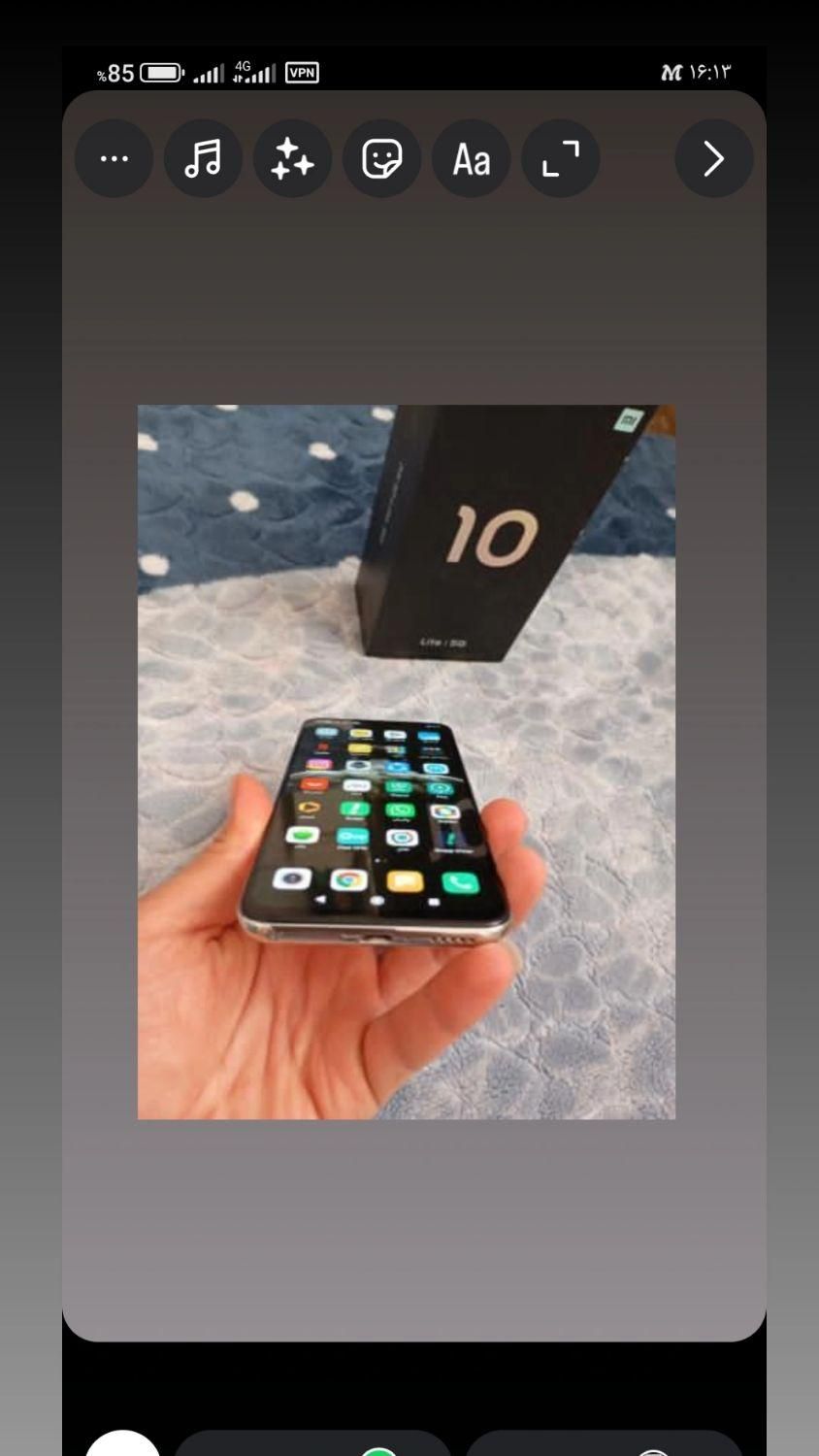 شیائومی Mi 10 Lite 5G با حافظهٔ ۲۵۶ گیگابایت|موبایل|کرمانشاه, |دیوار