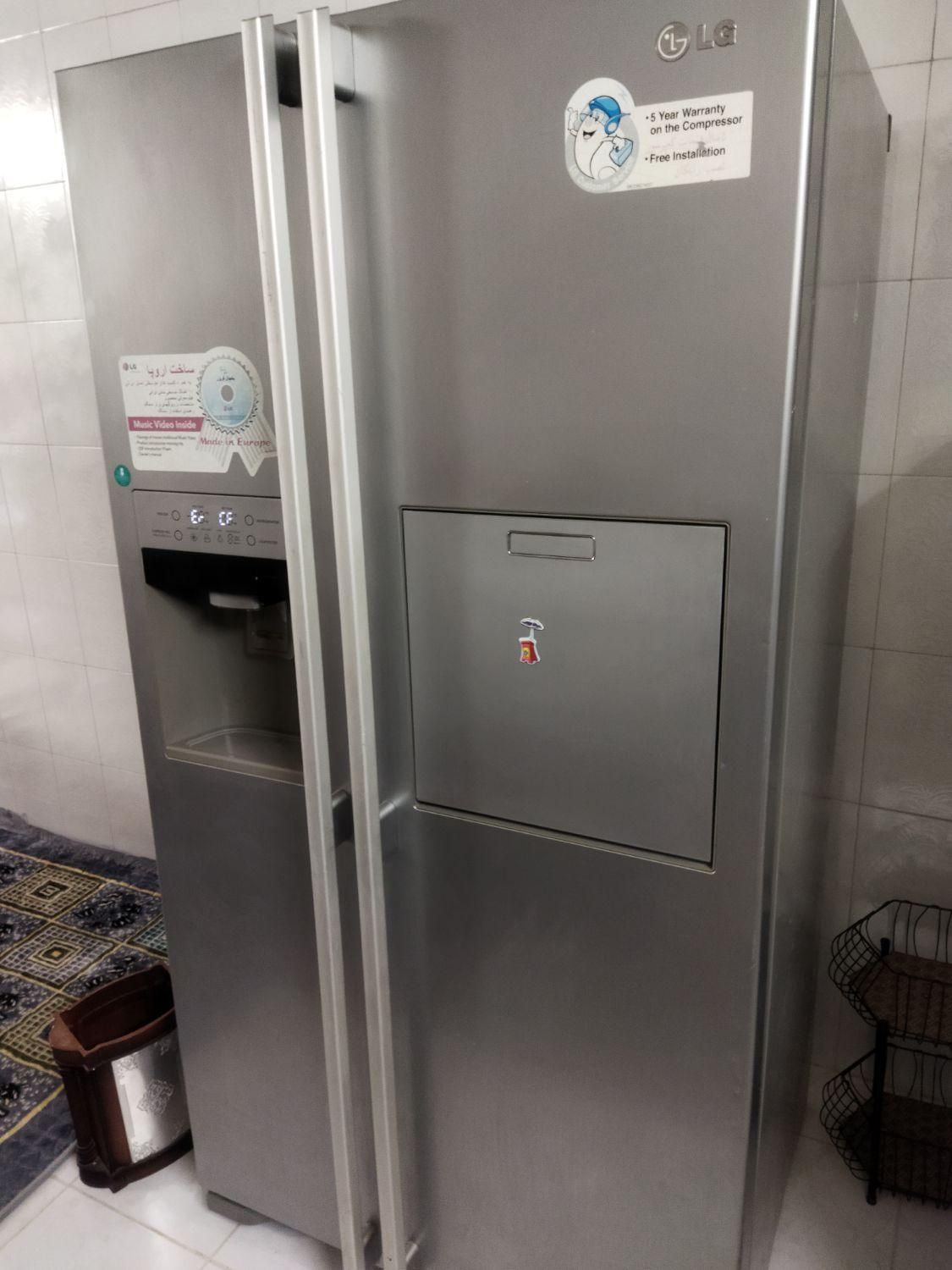 ساید ال جی کره ای اصل|یخچال و فریزر|خمینی‌شهر, |دیوار