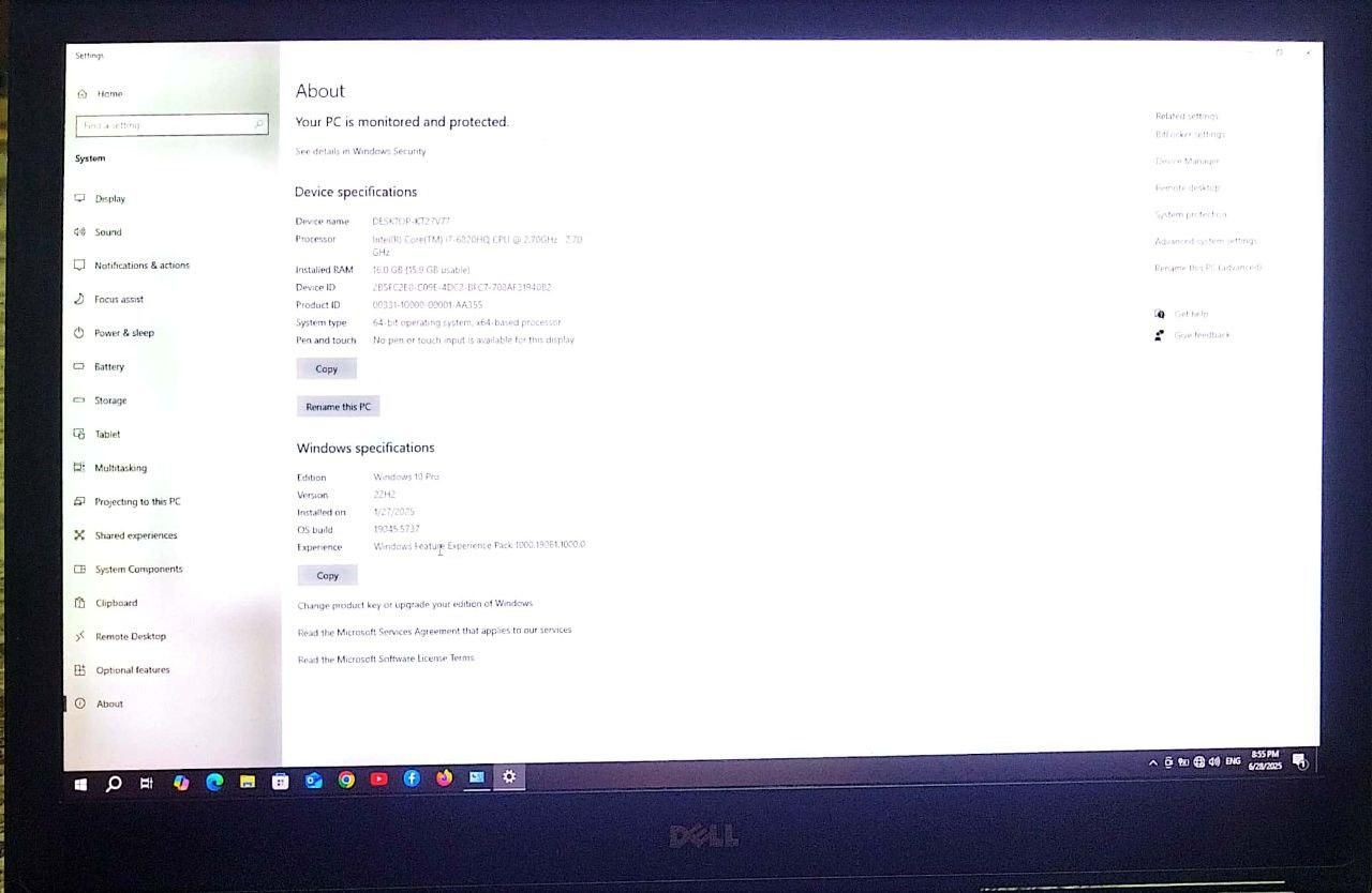 لب تاپ Dell 7710|رایانه همراه|مهاباد (آذربایجان غربی), |دیوار