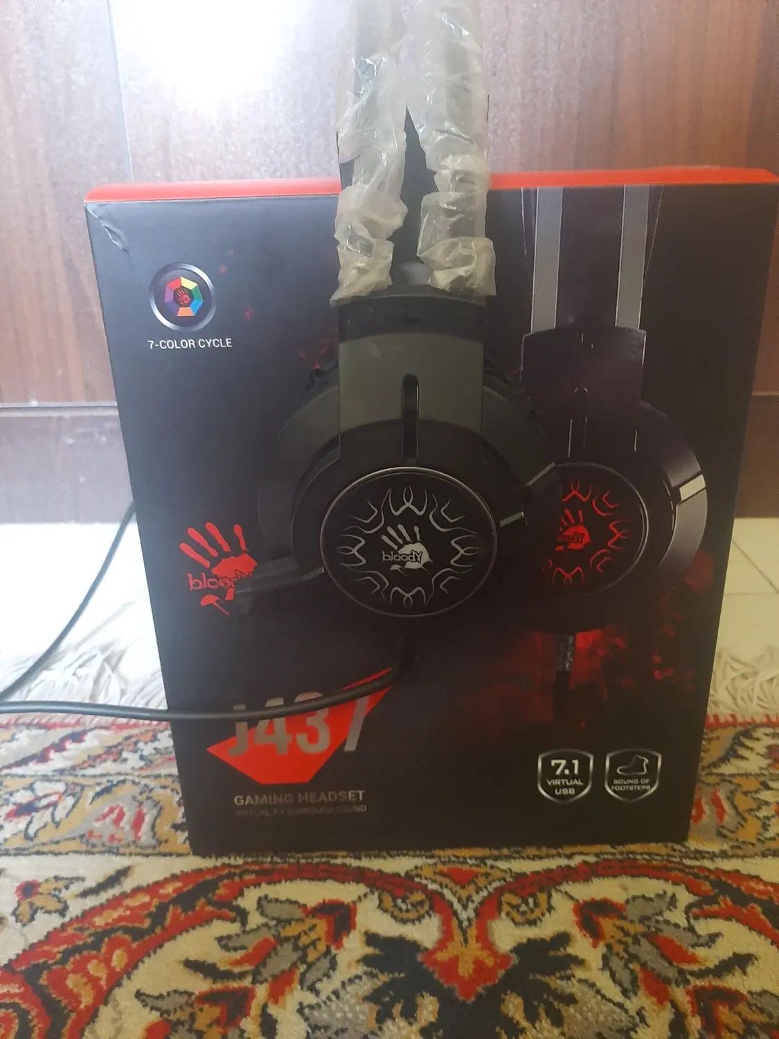 هدست گیمینگ bloody g437|قطعات و لوازم جانبی رایانه|اصفهان, شفق|دیوار