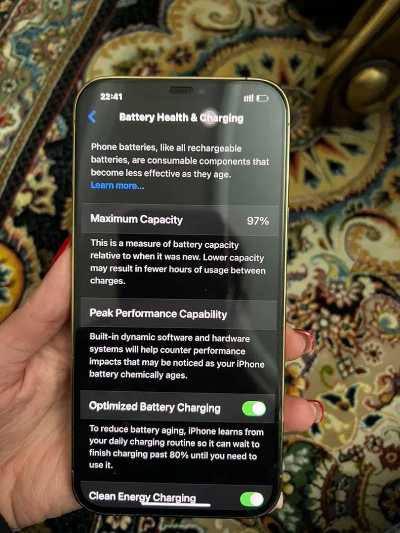 iphone 12 pro max 256G/آیفون 12پرومکس|موبایل|تهران, پاسداران|دیوار