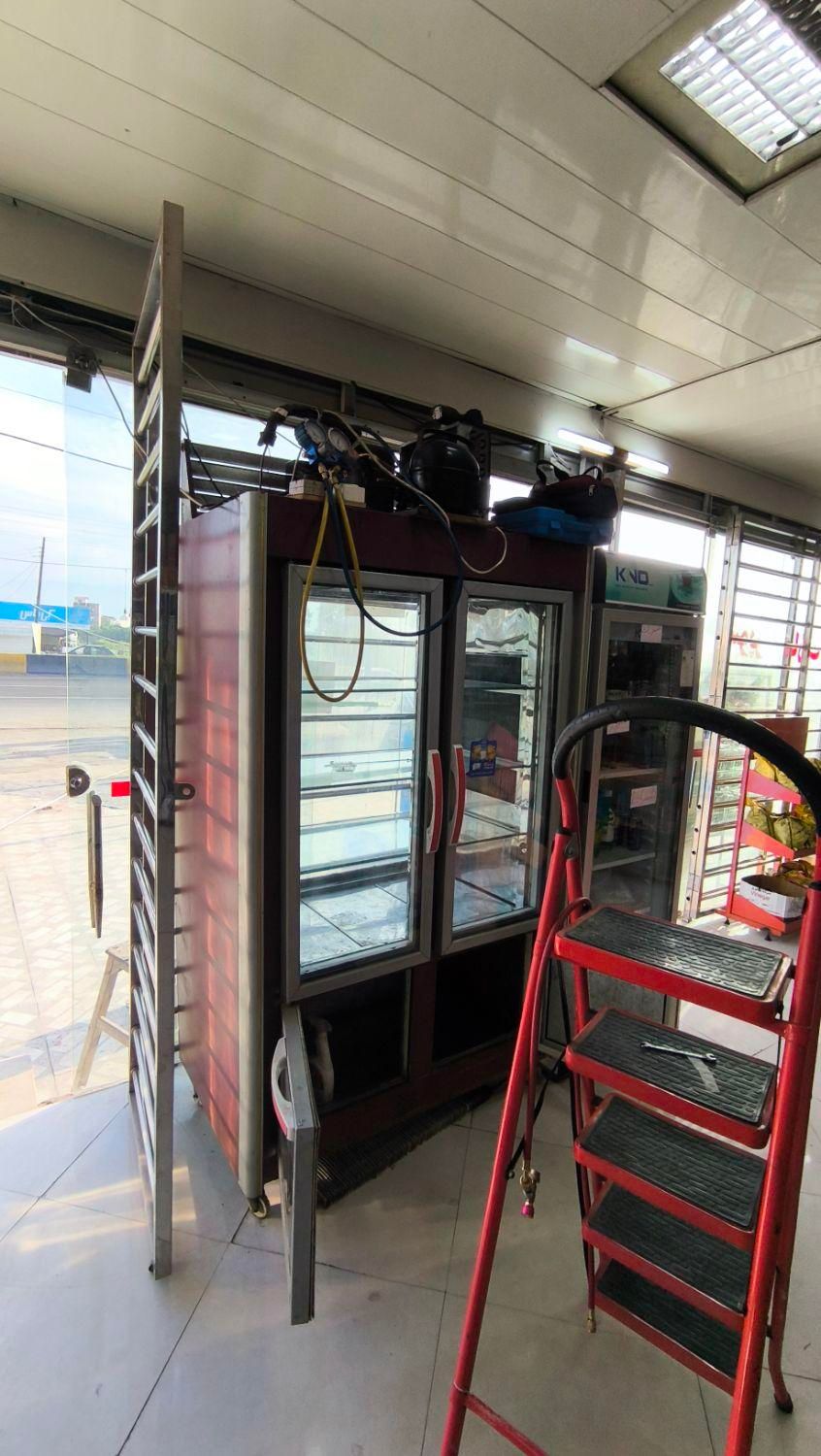 تعمیر تخصصی یخچال فریزر در محل با ابزار دیجیتال|خدمات پیشه و مهارت|قائم‌شهر, |دیوار