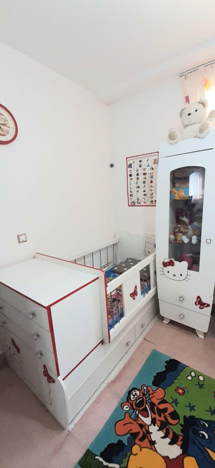 سرویس خواب کودک کیتی|تخت و سرویس خواب|اردبیل, |دیوار