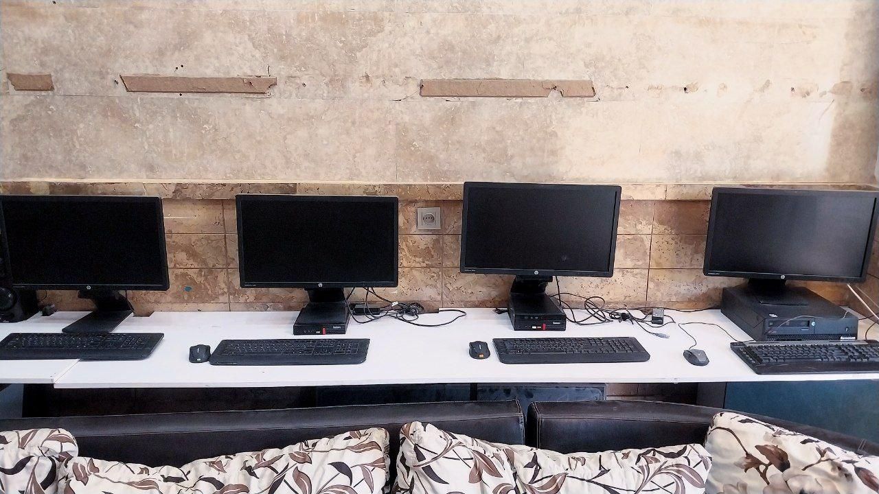 مانیتور ۲۳ اینچ hp و مینی کیس|رایانه رومیزی|مشهد, فلسطین|دیوار