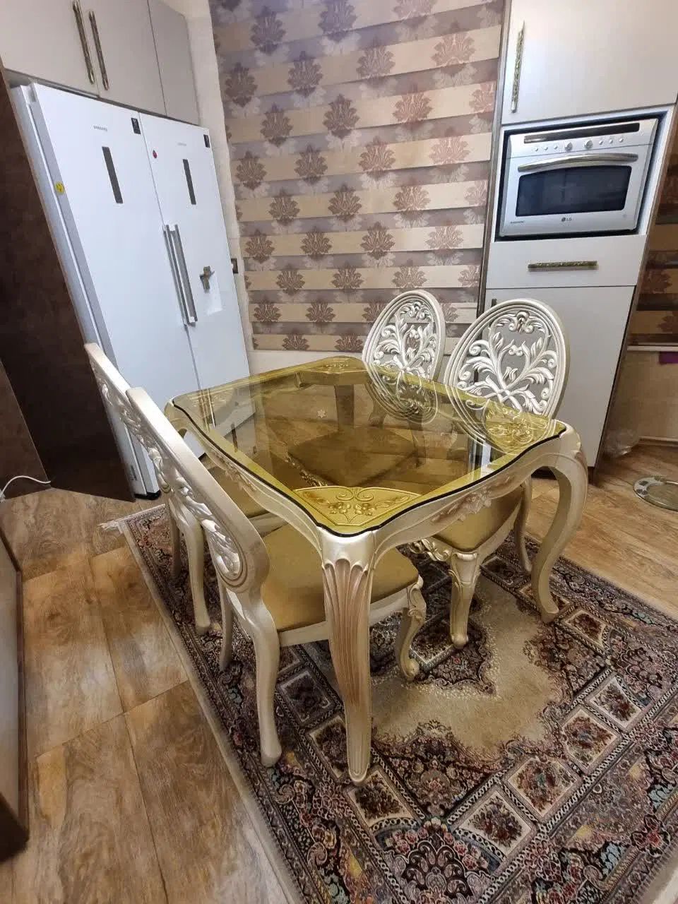 میز نهار خوری ۴ نفره|میز و صندلی غذاخوری|تهران, جوانمردان (اندیشه)|دیوار