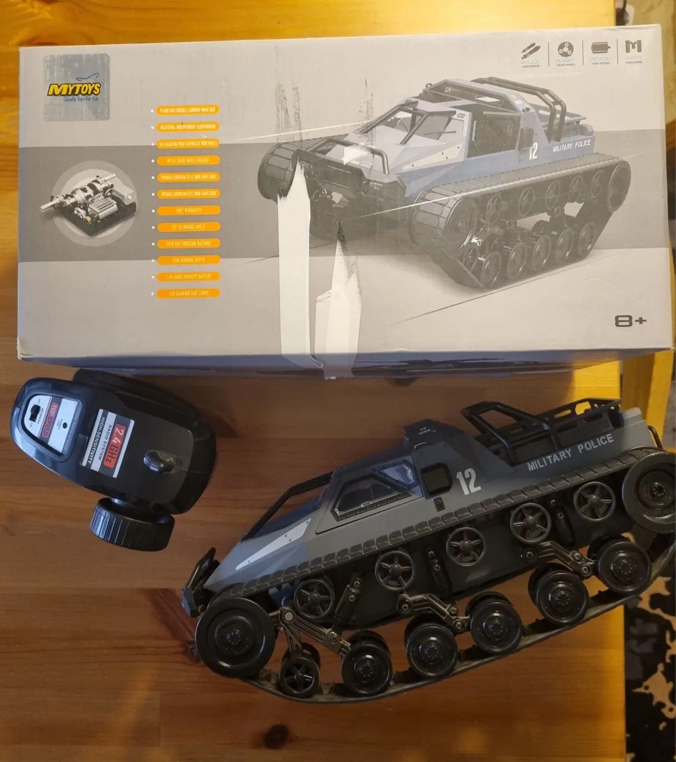 تانک کنترلی کراولرmy toys Crawler Military Police|اسباب‌‌بازی|تهران, المهدی|دیوار