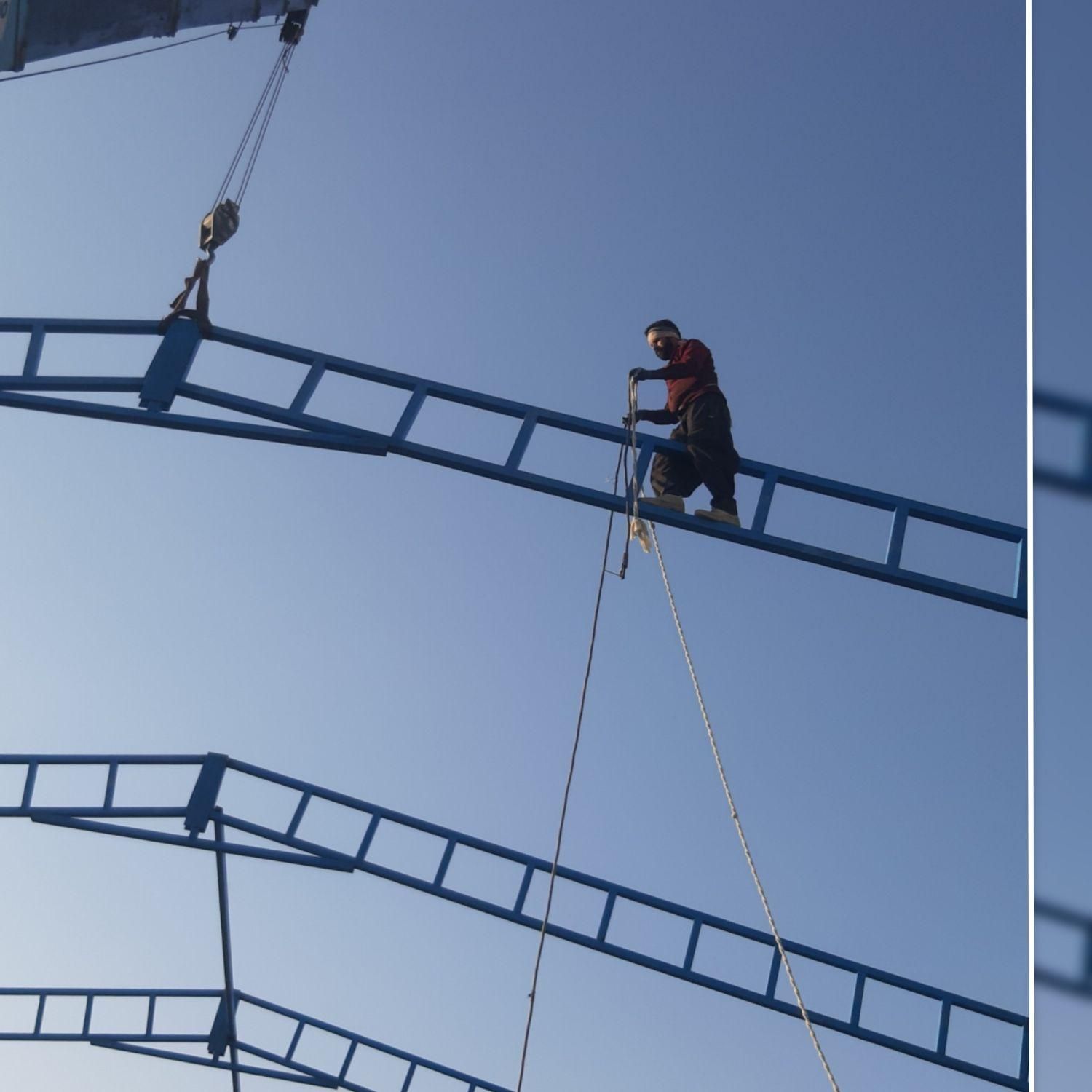 اجاره خدمات جرثقیل منصف هر زمان هر مکان خاو18متر|خدمات حمل و نقل|اصفهان, آبشار|دیوار