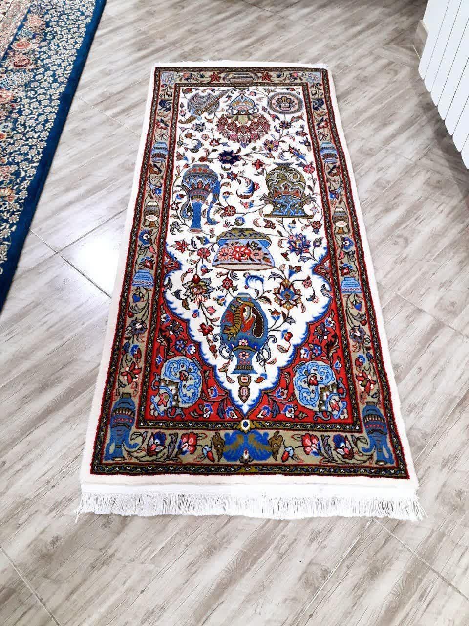 فرش دستباف نو طرح زیر خاکی شیک|فرش|اراک, |دیوار