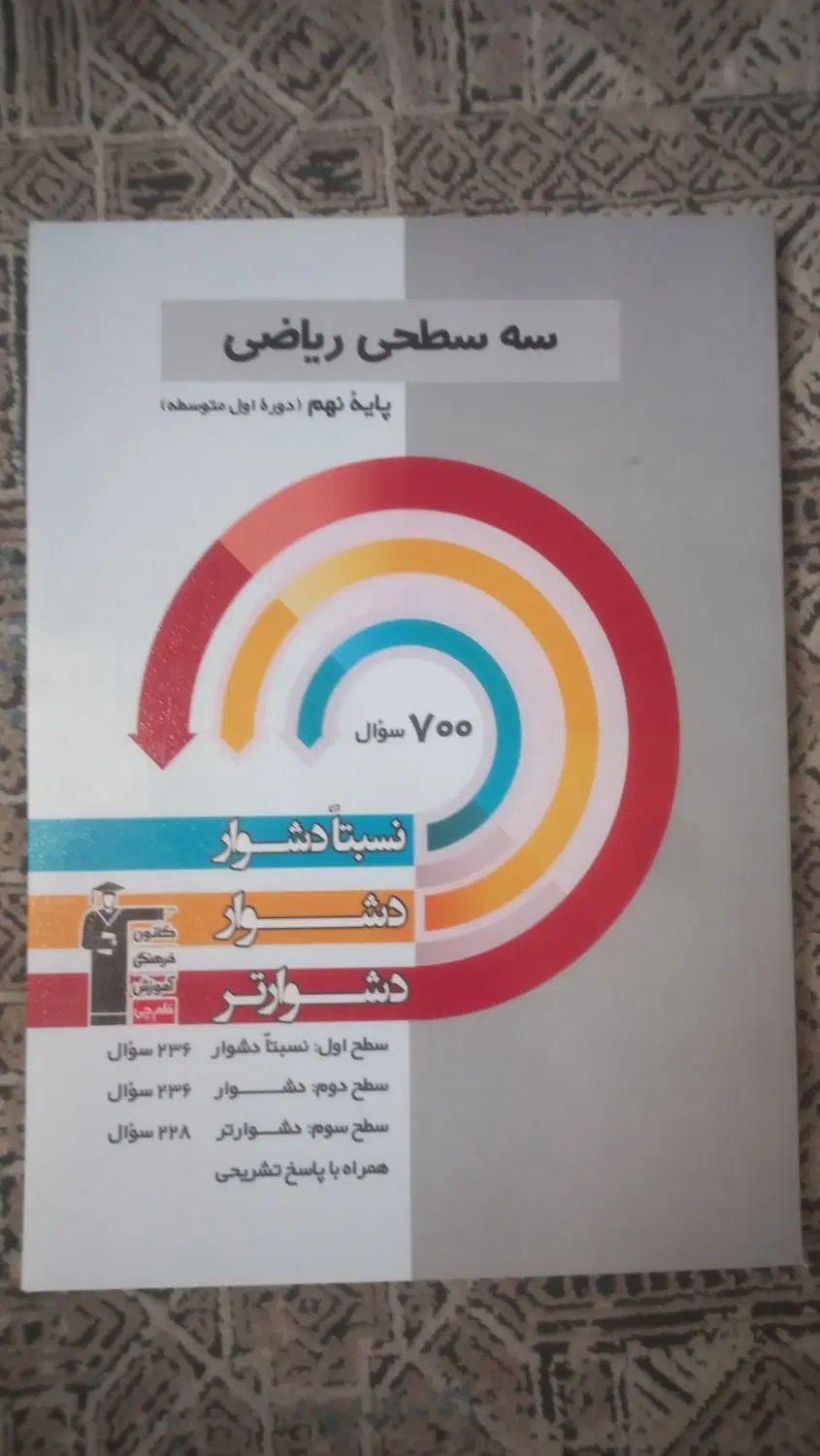 کتاب‌های تست و تشریحی نهم ، نو و تضمینی برای قبولی|کتاب و مجله آموزشی|تهران, تهرانسر شرقی|دیوار