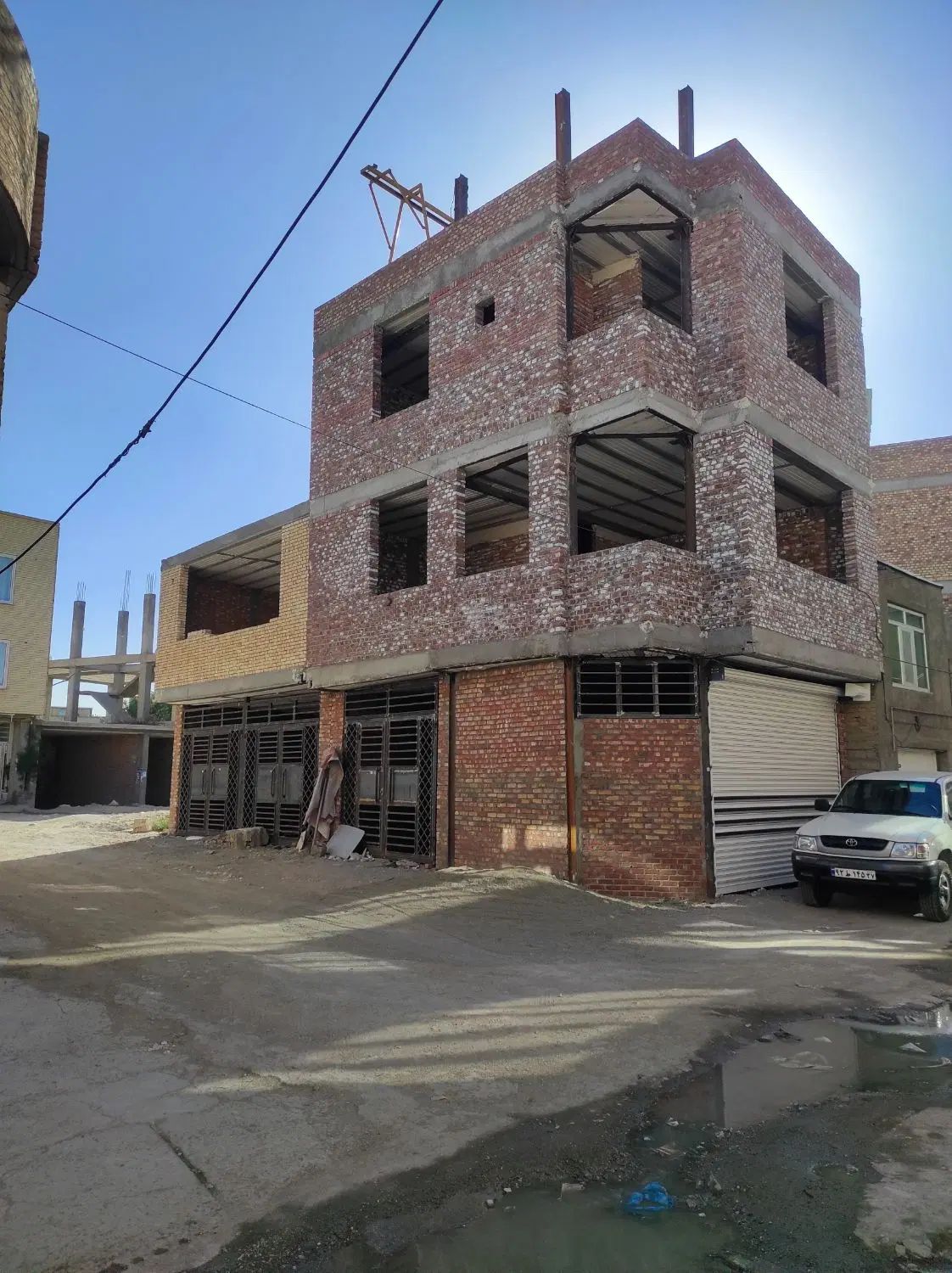۴۷متر دونبش ۲خواب  اسکلت فلزی مغازه وپارکینگدار|فروش خانه و ویلا|بوکان, |دیوار