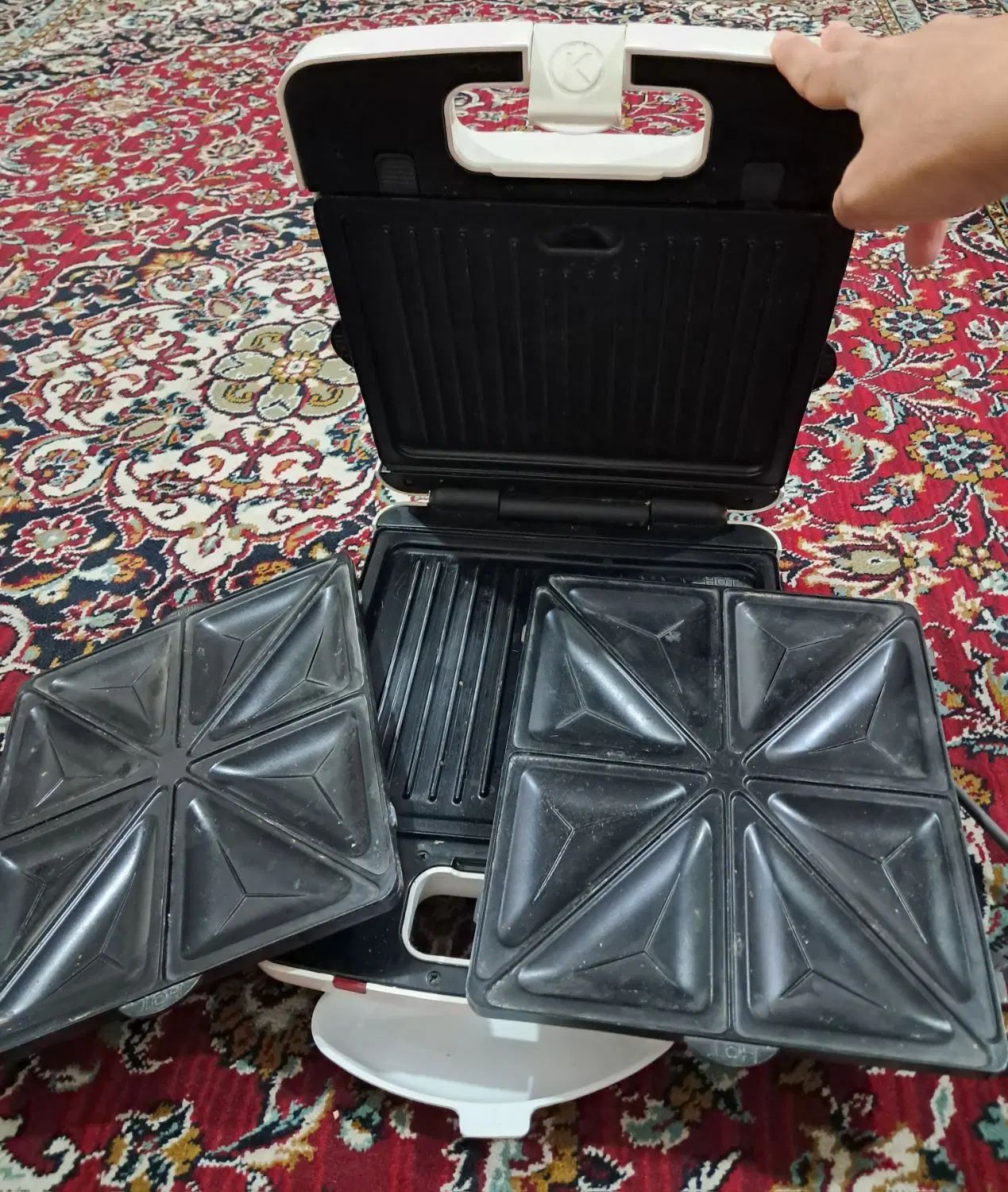 ساندویچ ساز کن وود|اجاق گاز و لوازم برقی پخت‌وپز|تهران, آشتیانی|دیوار