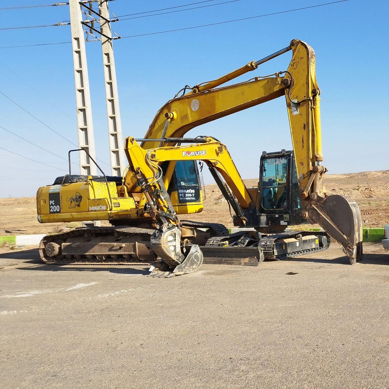 اجاره بیل زنجیری و مکانیکی|خدمات حمل و نقل|قم, بنیاد|دیوار