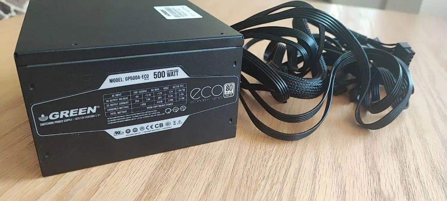 پاور 500 گرین  GP500A-ECO|قطعات و لوازم جانبی رایانه|کرج, شهرک بنفشه|دیوار