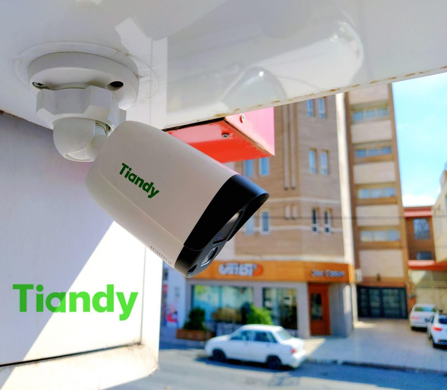 دوربین IP دید در شب رنگی میکروفون دار تیاندی|دوربین مداربسته|بیرجند, |دیوار