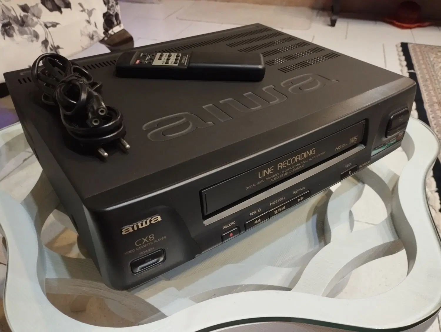ویدئو کاست پلیر AIWA مدل CX8|پخش‌کننده DVD و ویدیو|کرج, فاز ۳ گوهردشت|دیوار
