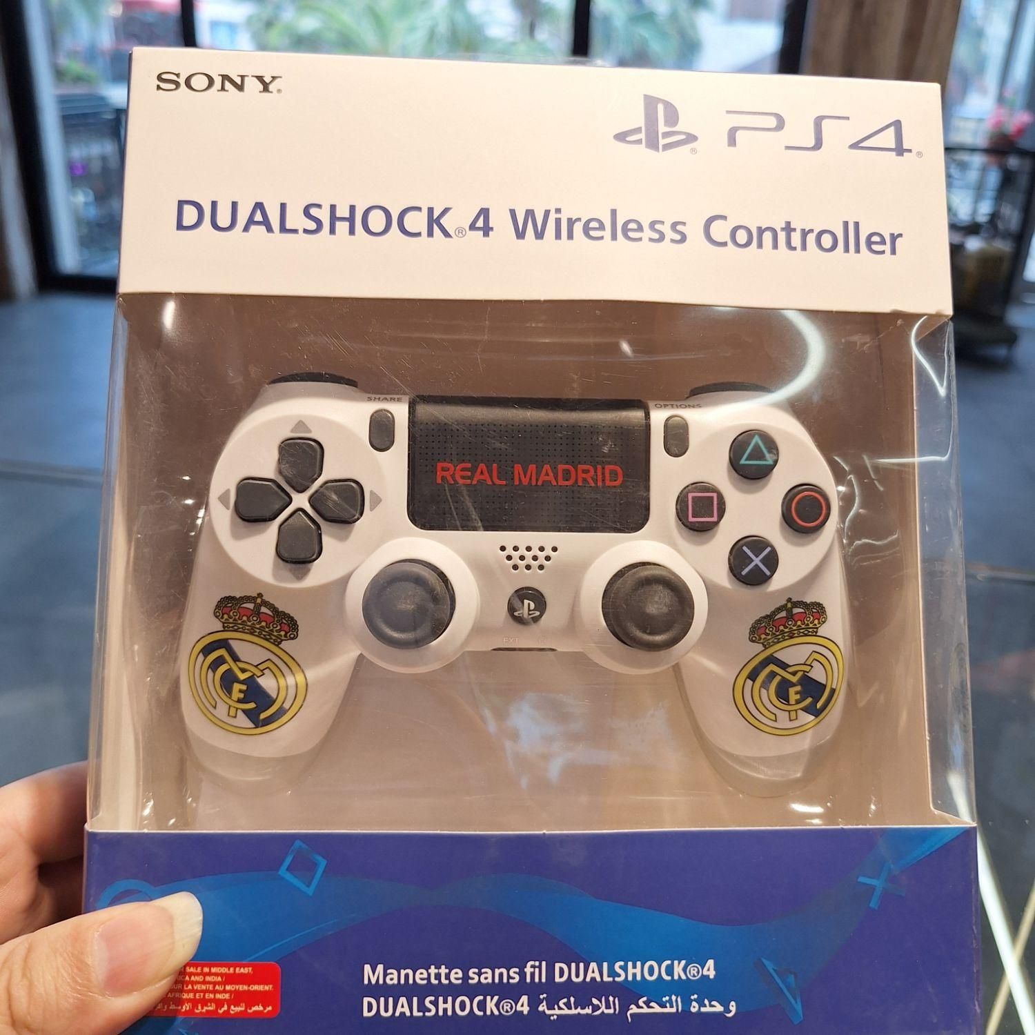 دسته بازی PS4 طرح رئال و بارسا|کنسول، بازی ویدئویی و آنلاین|بندر انزلی, جهانگانی|دیوار