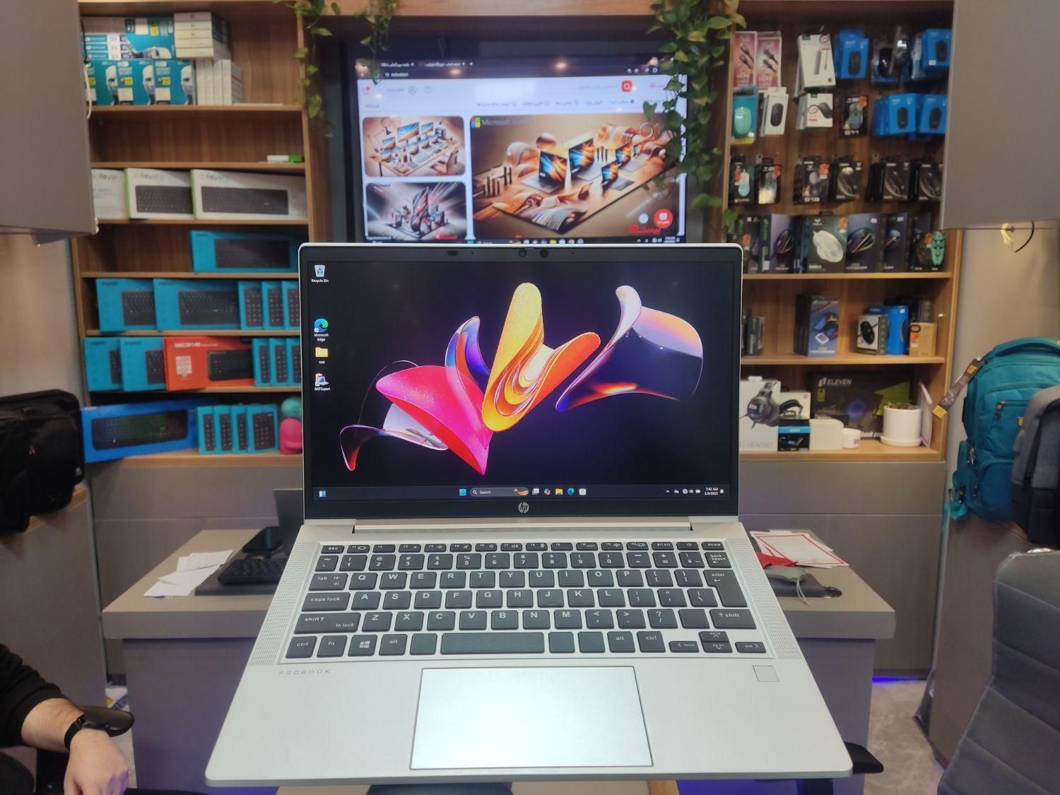 از سبک ترین لپتاپ های HP  سری Aero نسل ۱۱|رایانه همراه|قم, عمار یاسر|دیوار