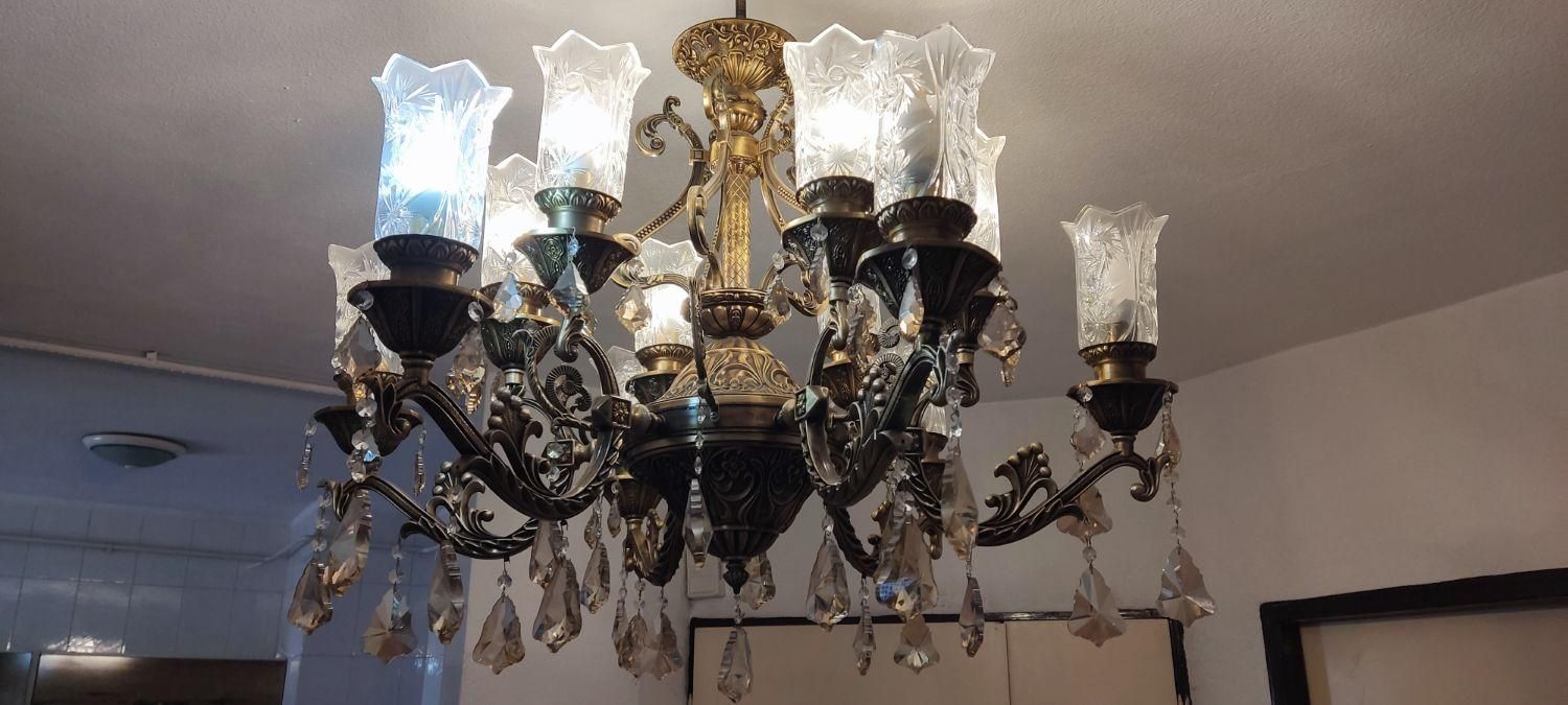 لوستر برنجی|لوستر و چراغ آویز|رشت, نیروی دریایی|دیوار