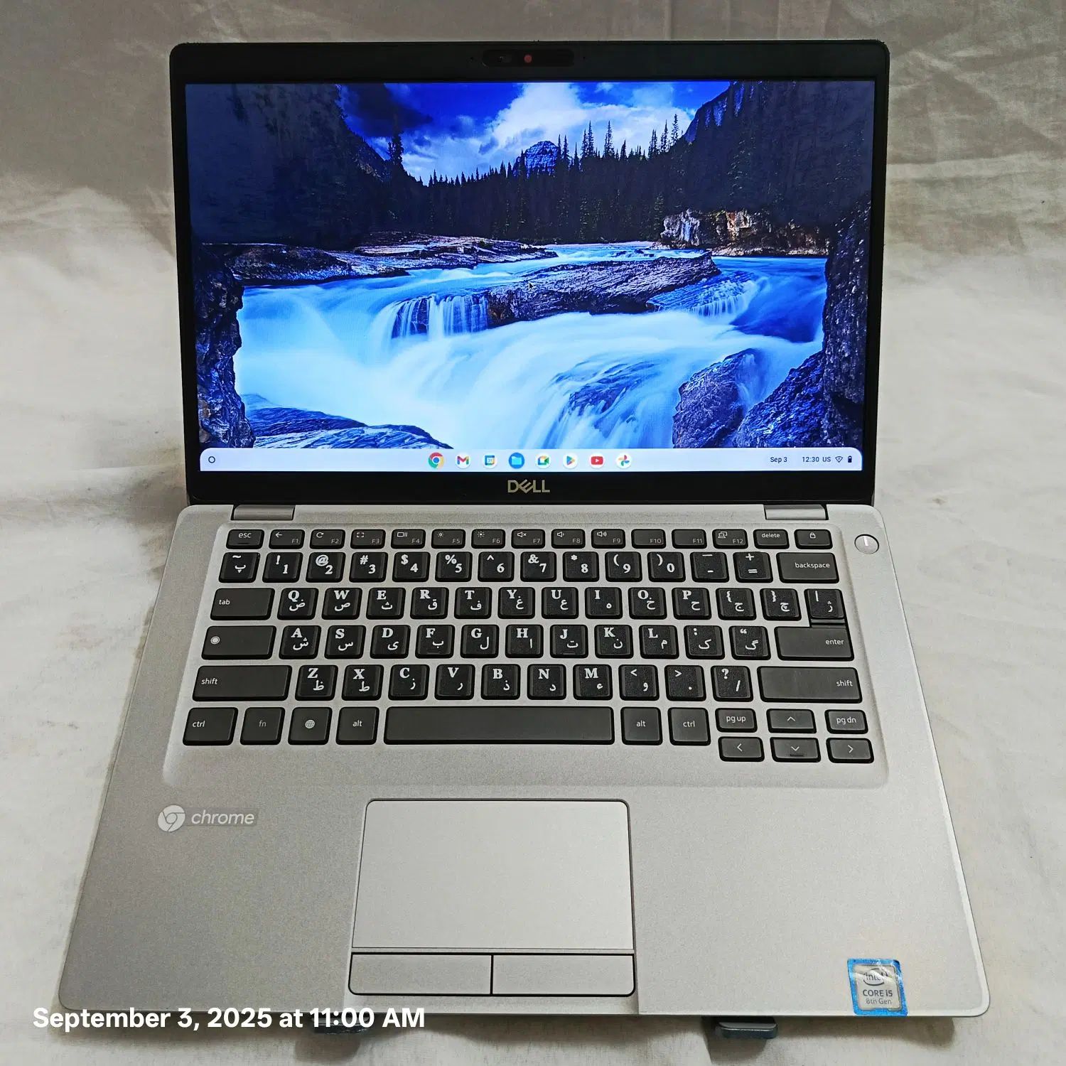 لپتاپ ۲۰۲۴ کروم بوک Dell فلزی باریک i5 نسل ۸ رم ۸|رایانه همراه|قم, زنبیل آباد|دیوار