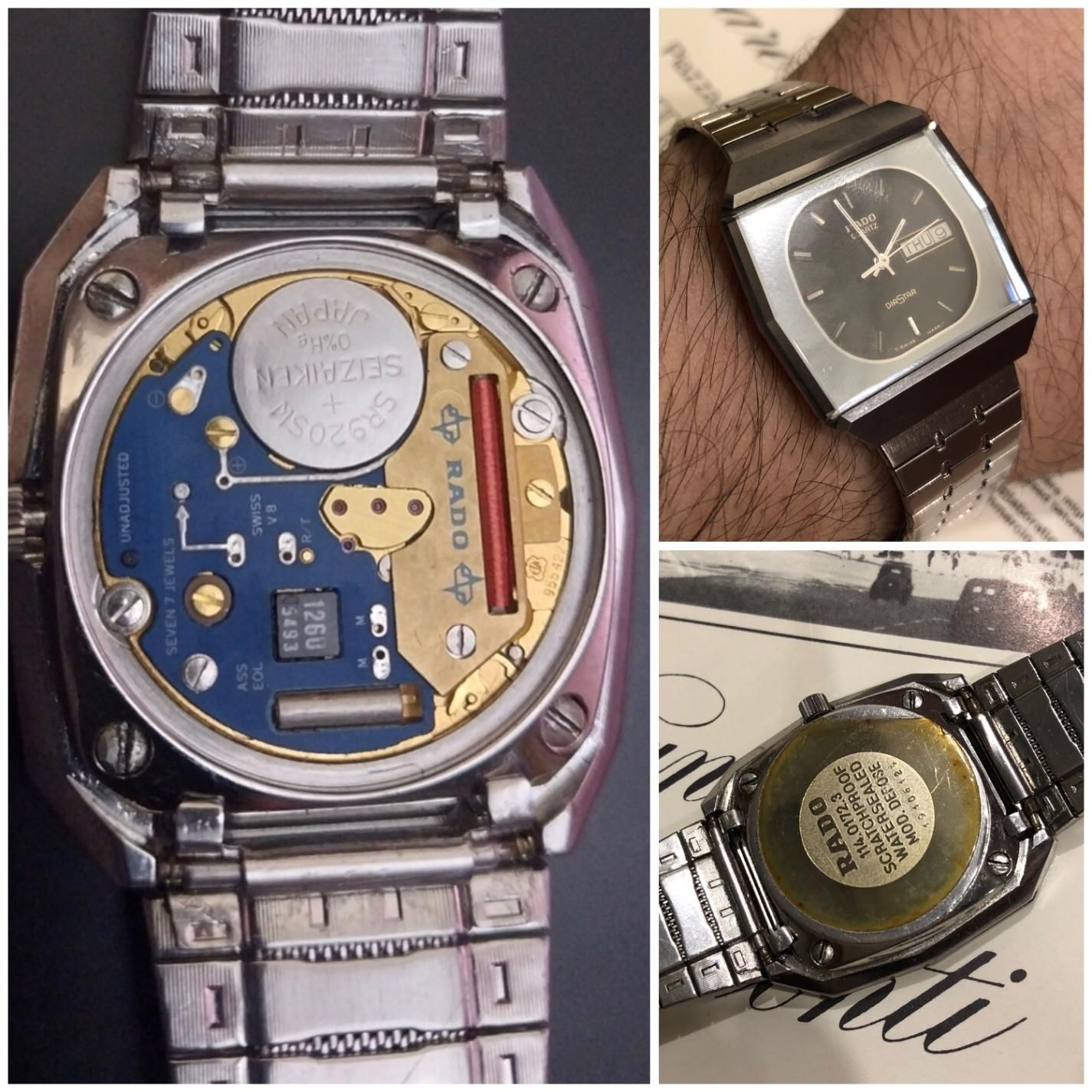RADO رادو دیاستار اصل سوییسی 1980 آکبند/نایاب|ساعت|تهران, اقدسیه|دیوار