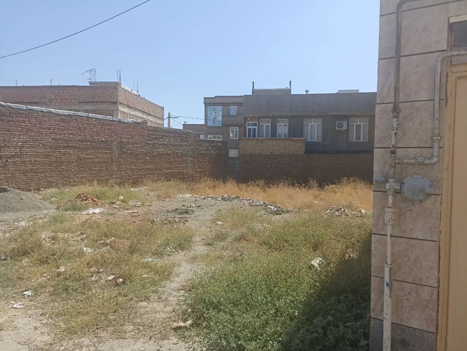 فروش زمین ۱۷۰ متری درمغانجوق 40متری بلوار اصلی|فروش زمین و ملک کلنگی|سلماس, |دیوار
