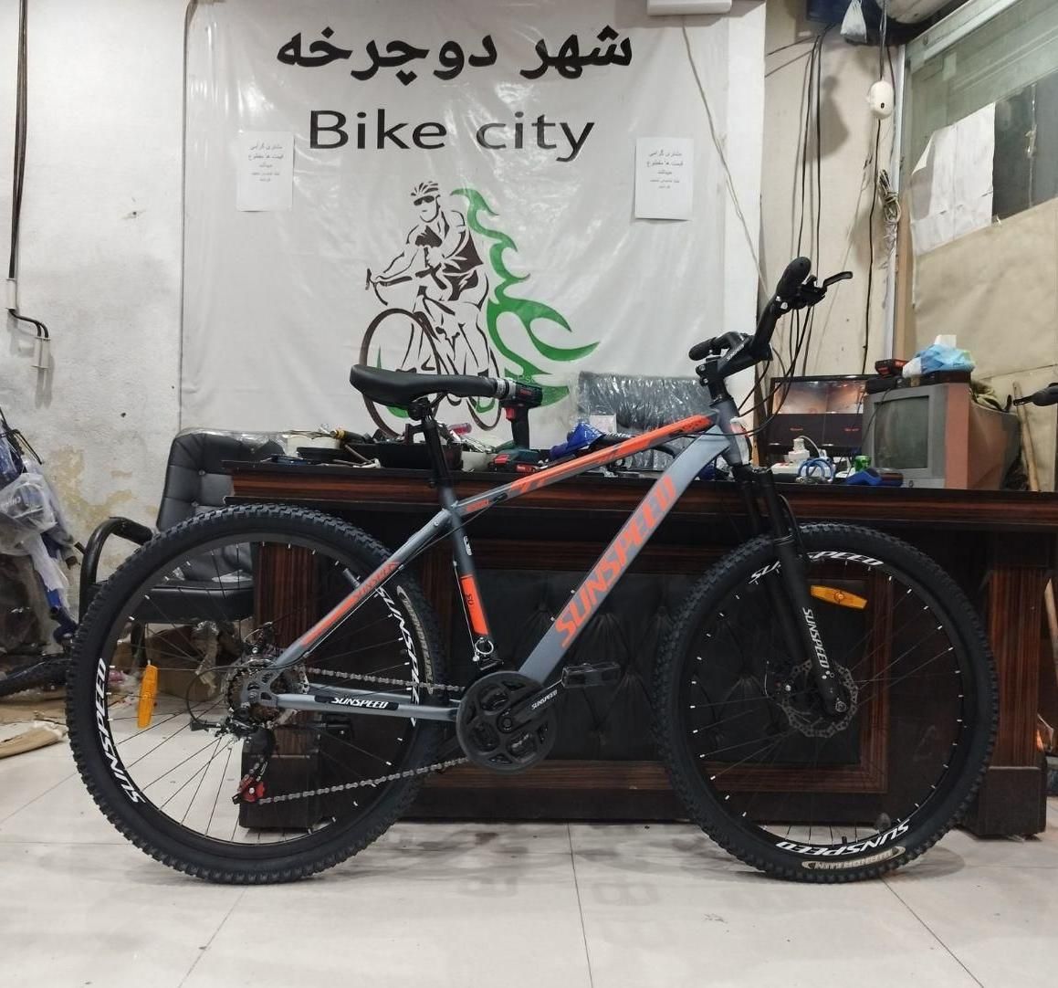 دوچرخه27.5مارک سان اسپید21 دنده کلاجی شیمانو،دیسکی|دوچرخه، اسکیت، اسکوتر|ایلام, |دیوار
