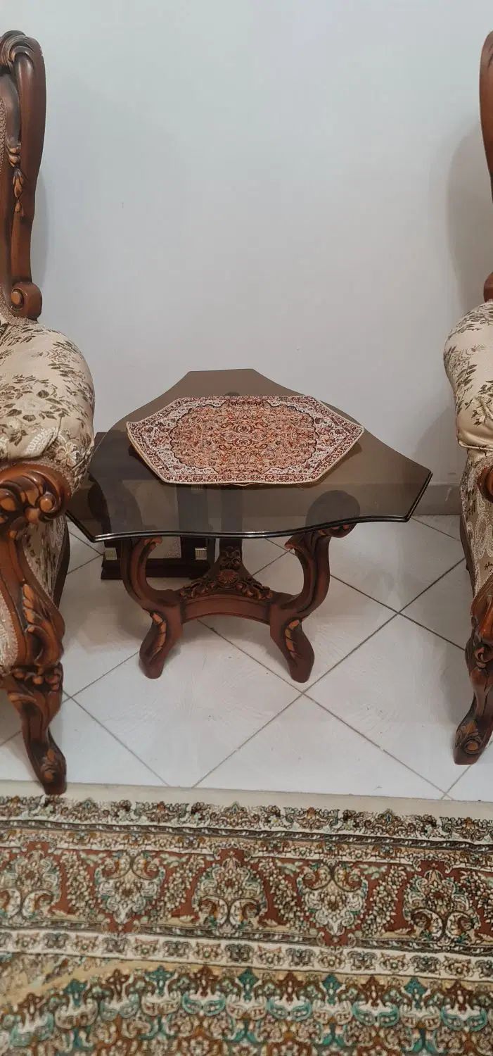 مبل استیل ۹ نفره و میز ناهار خوری ست ۸ نفره|مبلمان خانگی و میز عسلی|تهران, نارمک جنوبی|دیوار