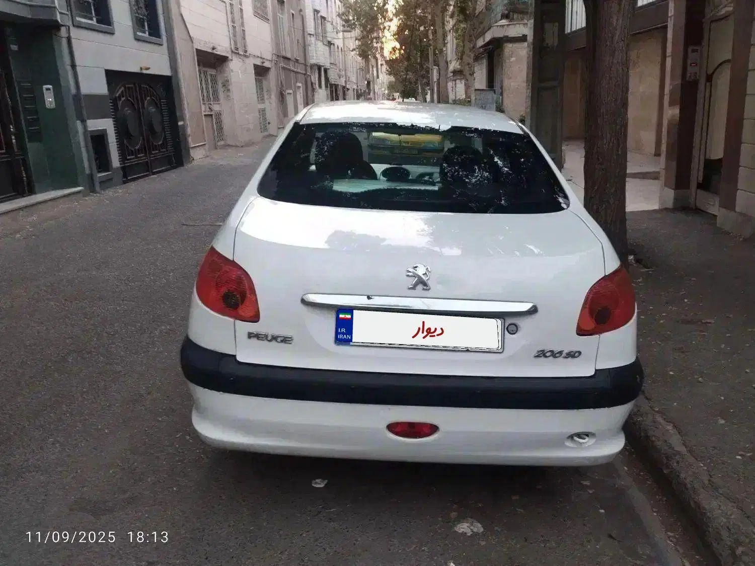 206 sd v1 مدل 88|خودرو سواری و وانت|تهران, ایران|دیوار