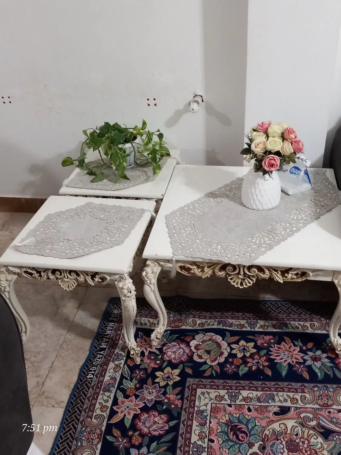 ساعت ایستاده میزِتلفن میزِتلویزیون جلومبلی|مبلمان خانگی و میز عسلی|رشت, عینک|دیوار