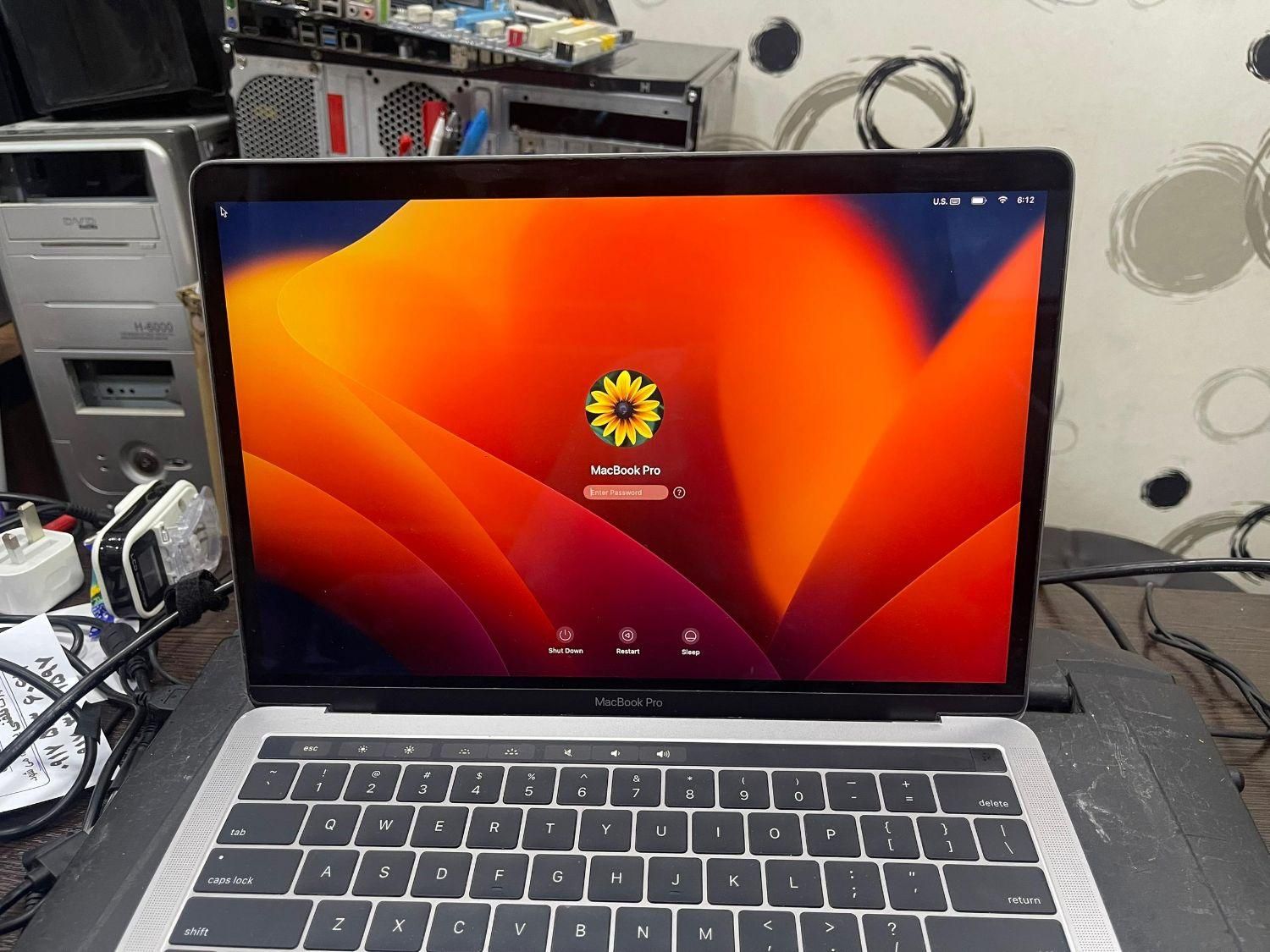 مک بوک اپل i7 2017 تاچ بار|رایانه همراه|شیراز, ملاصدرا|دیوار