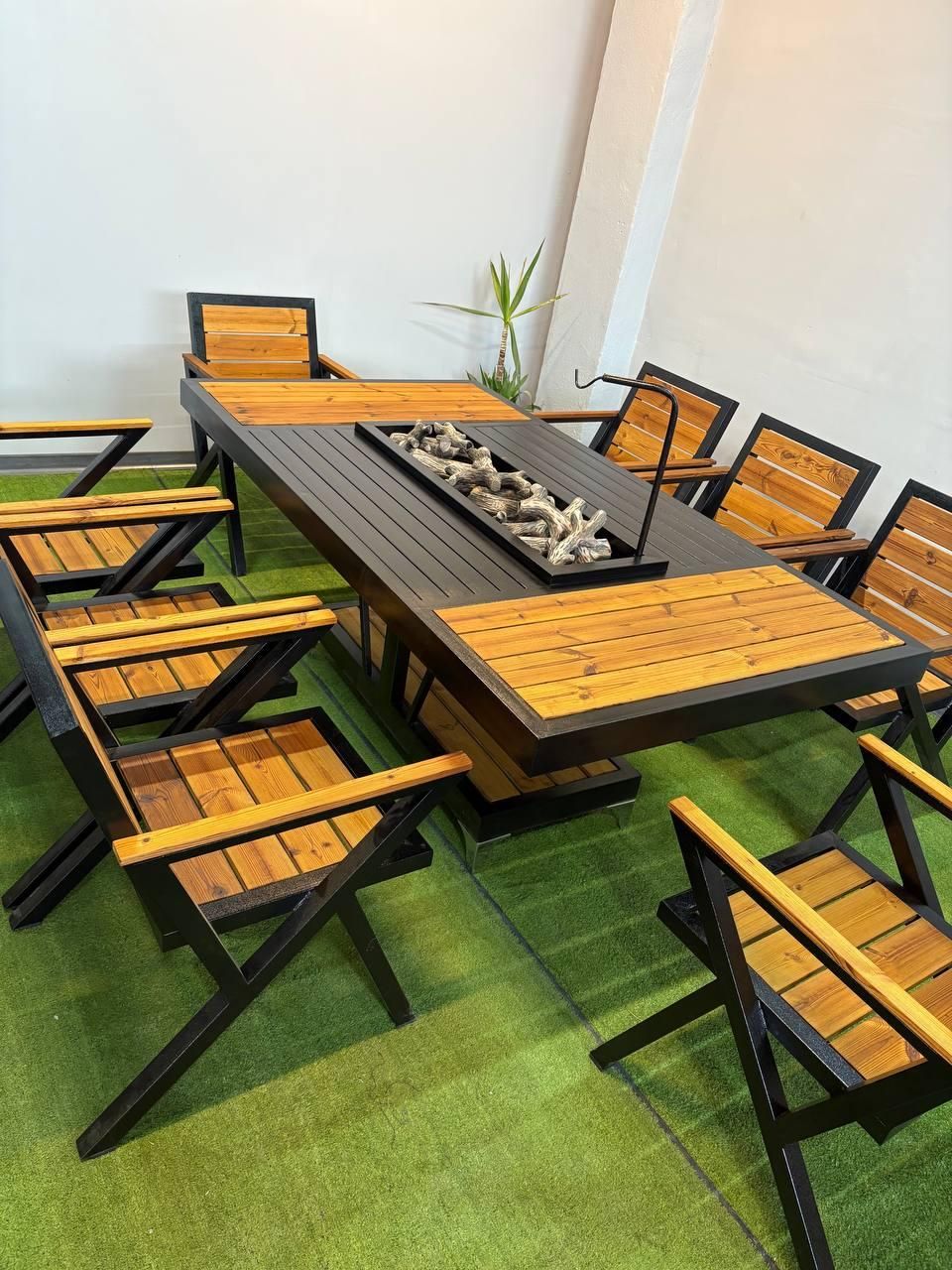 میز صندلی باغی|میز و صندلی غذاخوری|ماهدشت, |دیوار