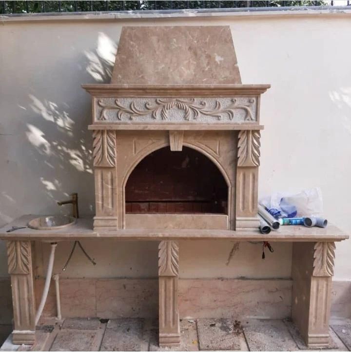 باربیکیو وکباب پز سنگی|صنایع دستی و سایر لوازم تزئینی|ری, ولی آباد|دیوار