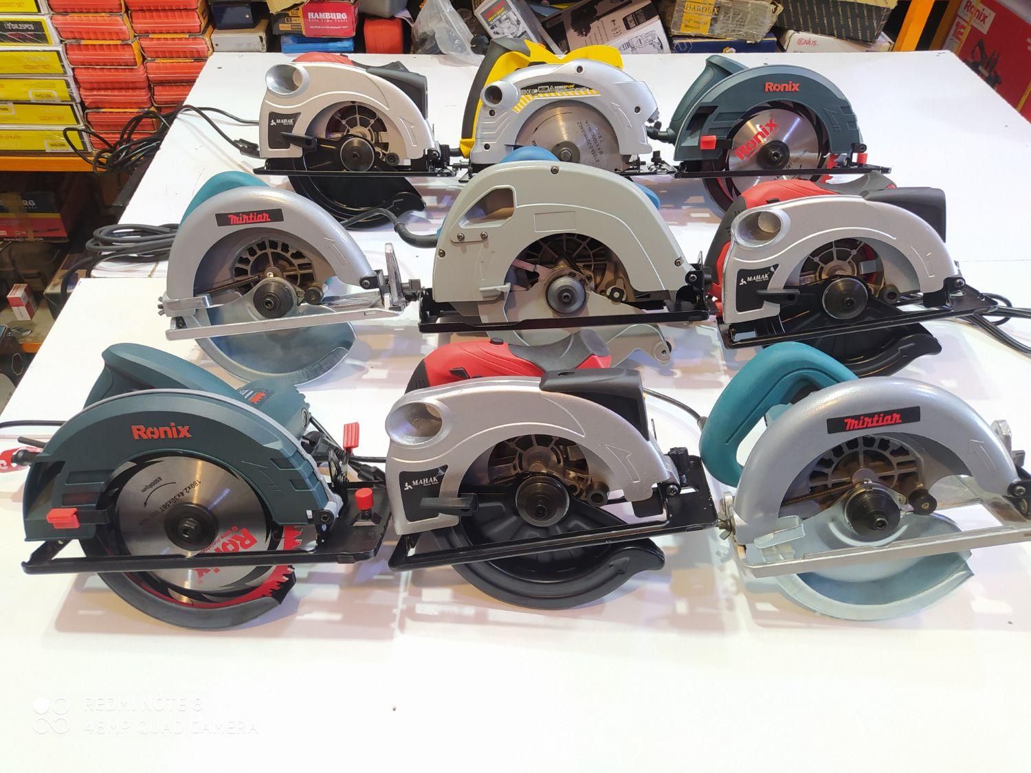 اره سینی دیسکی 20 مدل / اره چکشی فارسی بر نجاری|ابزارآلات|مشهد, هنرور|دیوار