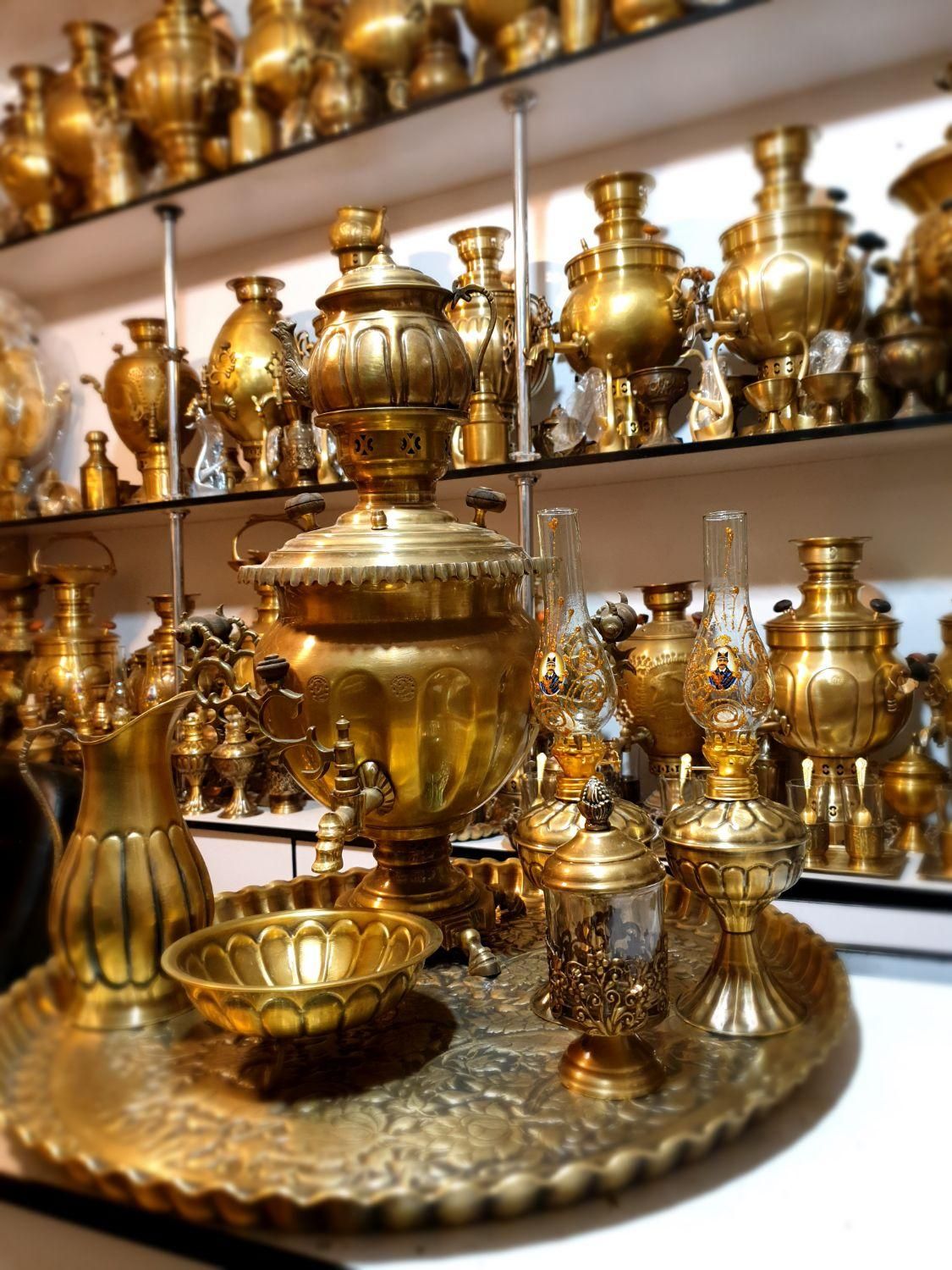 xb استیل برنجی  zxtryمسی گازی زغالی ذغالی سماور|صنایع دستی و سایر لوازم تزئینی|اصفهان, دستگرده|دیوار