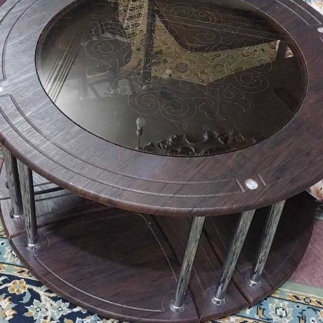 میز عسلی گرد  کمجا|مبلمان خانگی و میز عسلی|اندیمشک, |دیوار