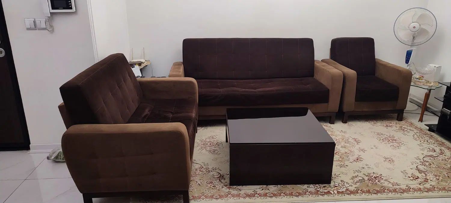 مبل راحتی ۶ نفره با میز وسط|مبلمان خانگی و میز عسلی|تهران, طرشت|دیوار