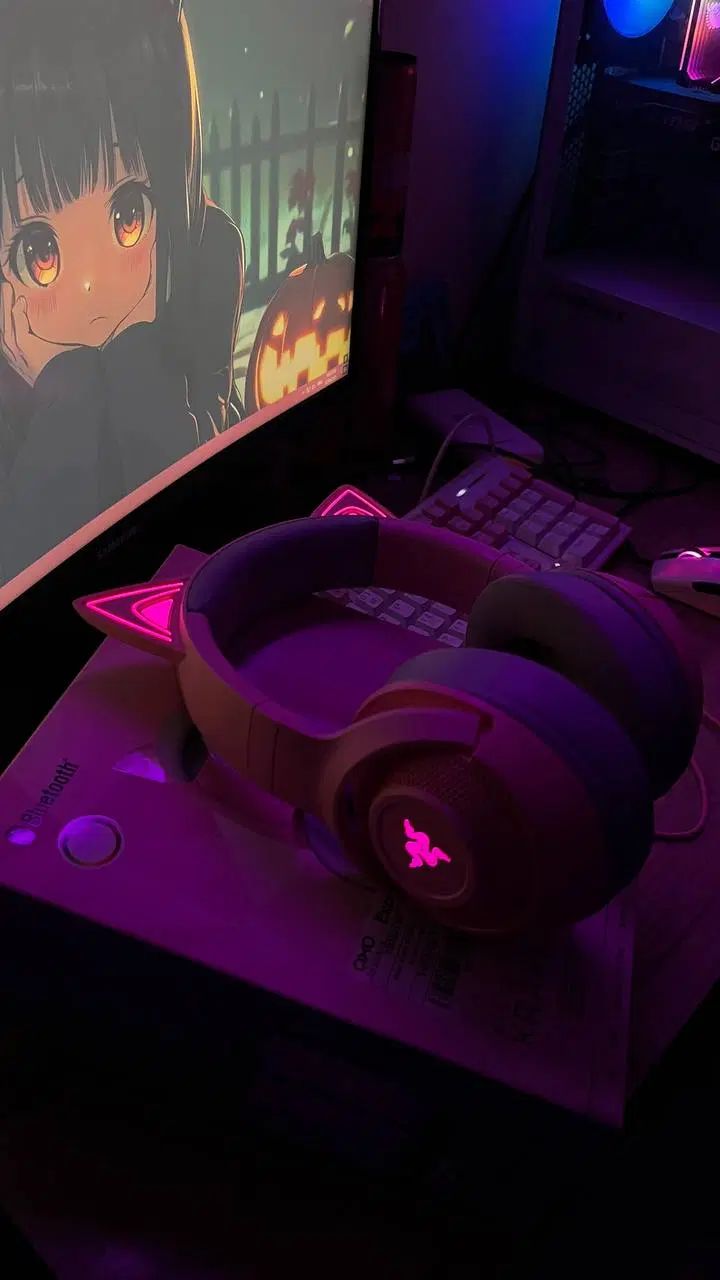 هدست ریزر کیتی razer kraken kitty|قطعات و لوازم جانبی رایانه|تهران,  امام زاده قاسم (نیاوران)|دیوار