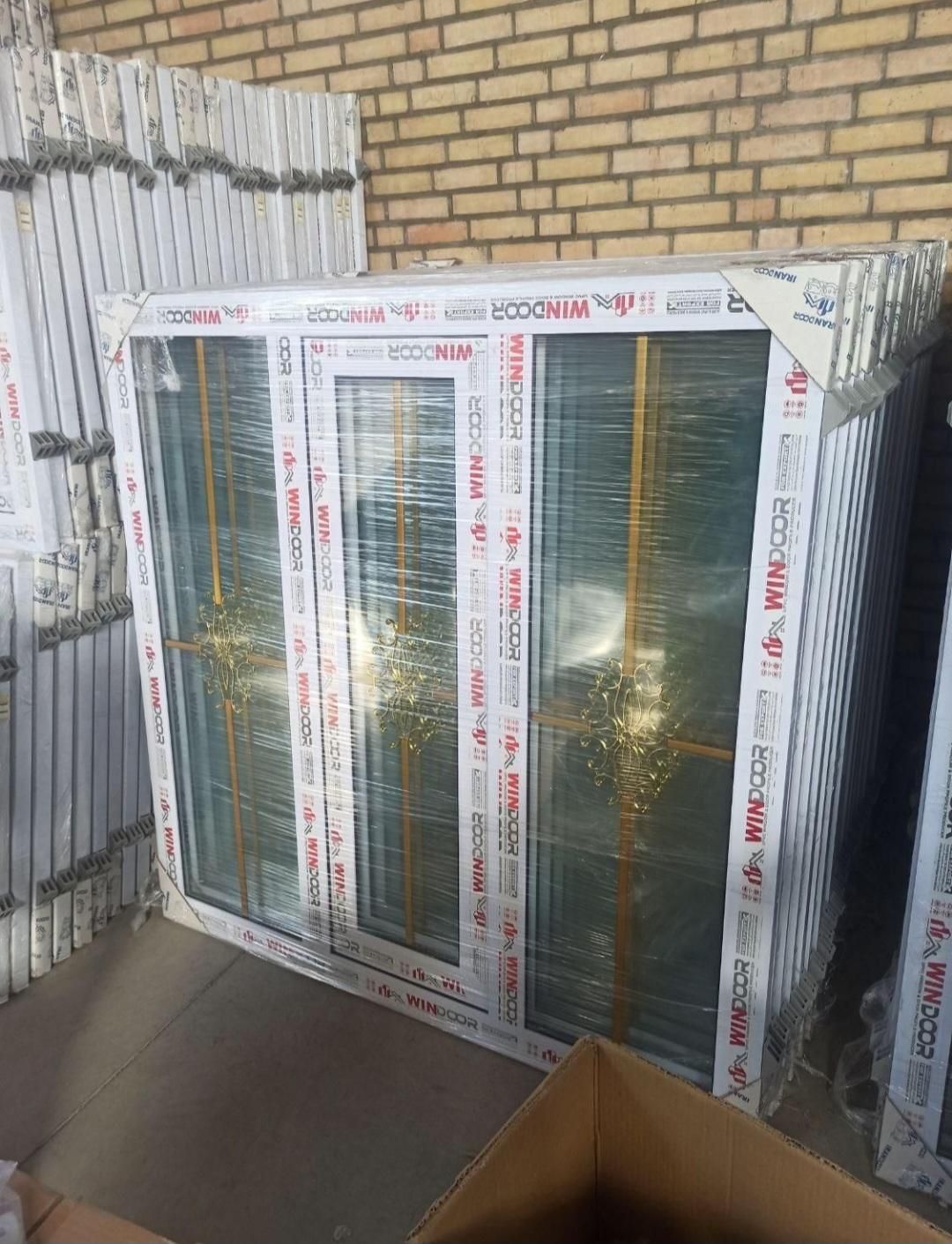 درب و پنجره pvc پیش ساخته آماده/با شیشه دوجداره|مصالح و تجهیزات ساختمان|رشت, شهرک شهید مفتح|دیوار
