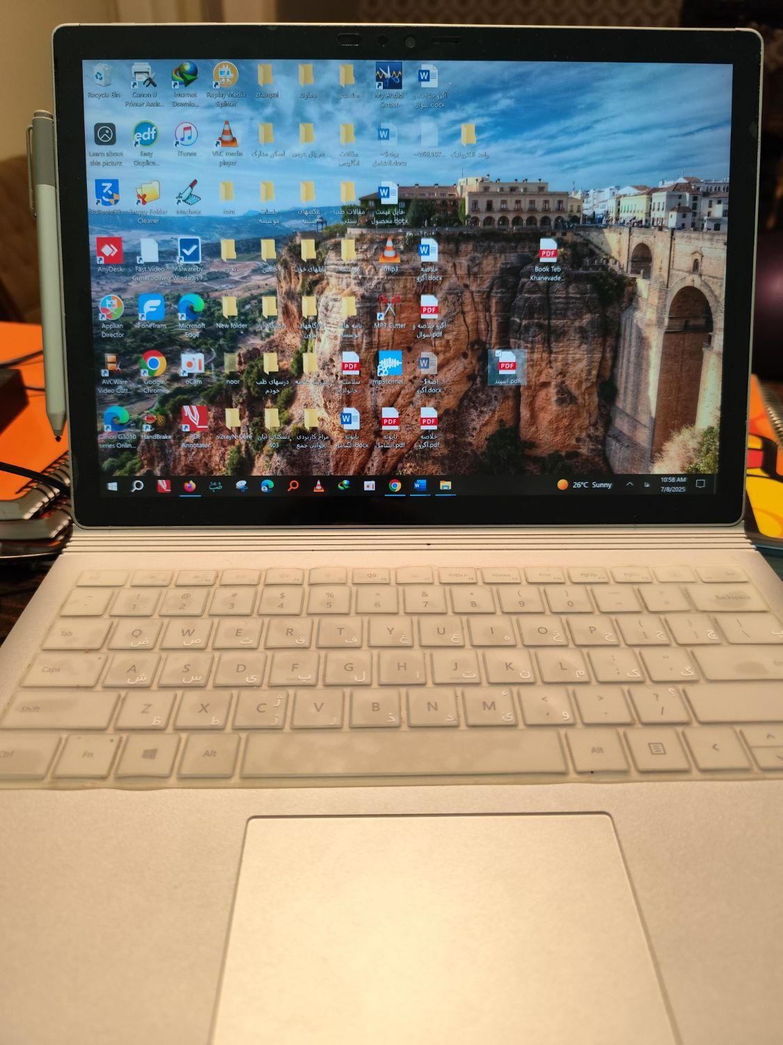 لپ تاپ سرفیس بوک ۲ surface book 2|رایانه همراه|تهران, جنت‌آباد جنوبی|دیوار