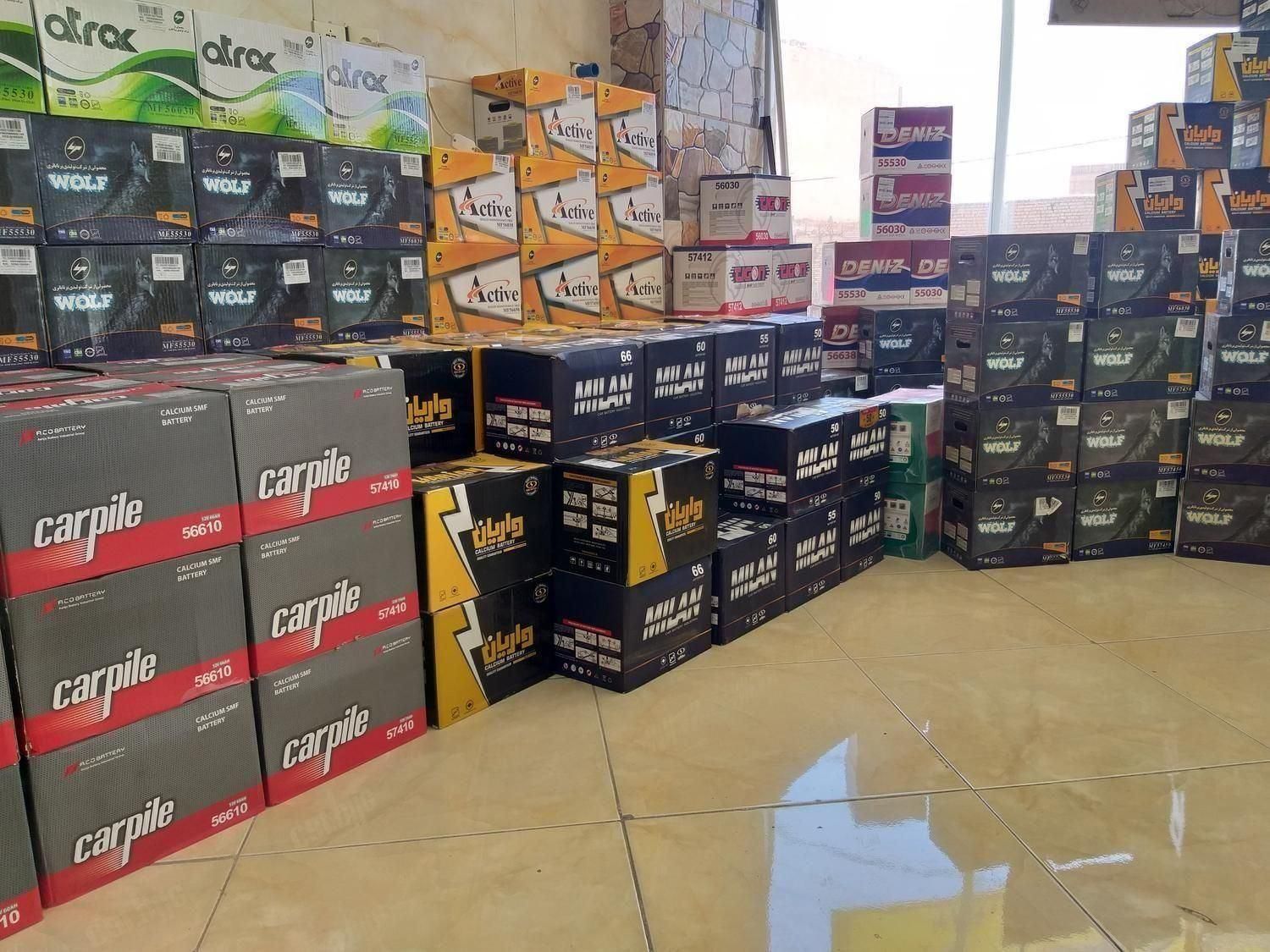 باتری ماشین با چک صیادی شاهین شهر|قطعات یدکی و لوازم جانبی|شاهین‌شهر, حاجی آباد|دیوار