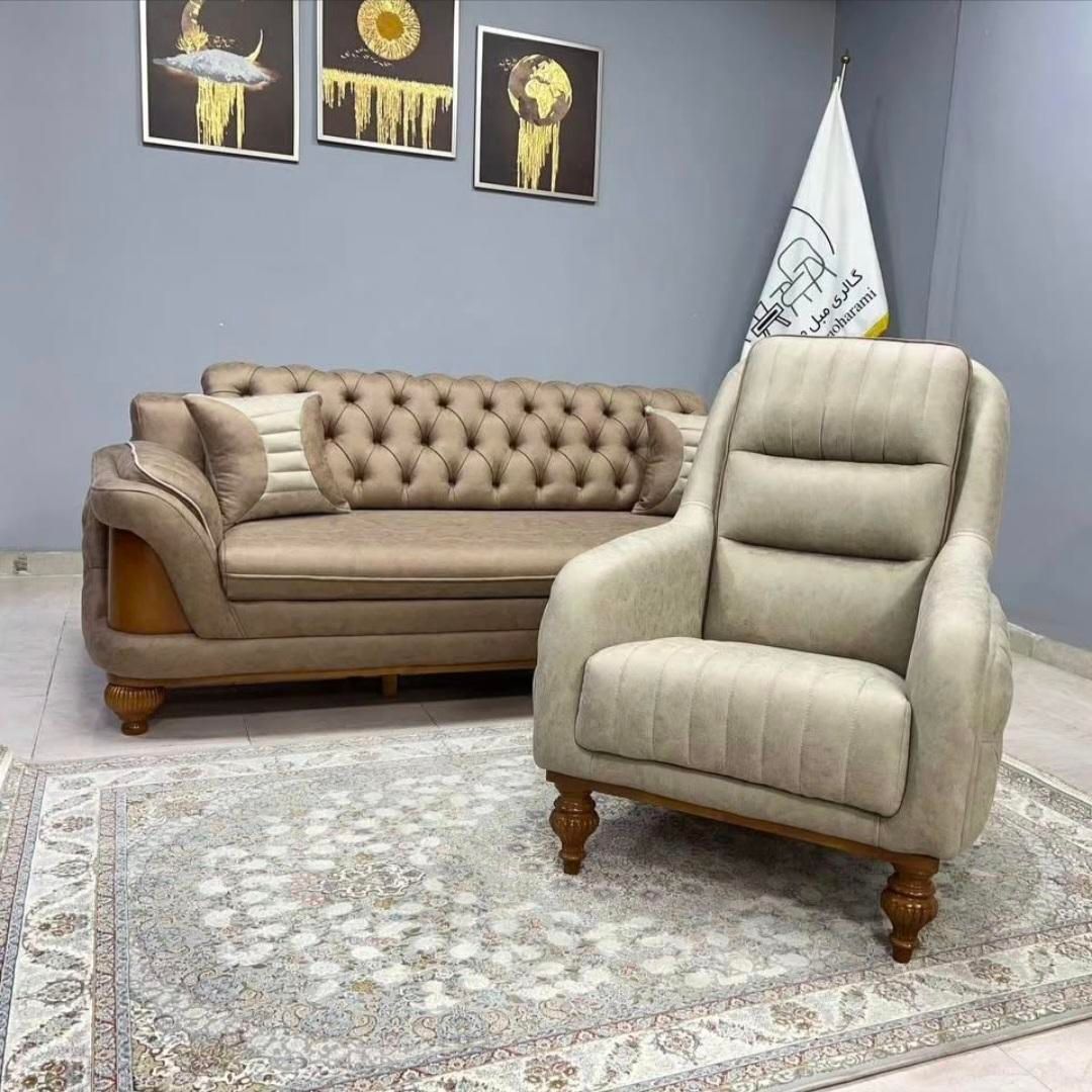 مبل راحتی چستر الیزابت|مبلمان خانگی و میز عسلی|قم, میرزائیه|دیوار