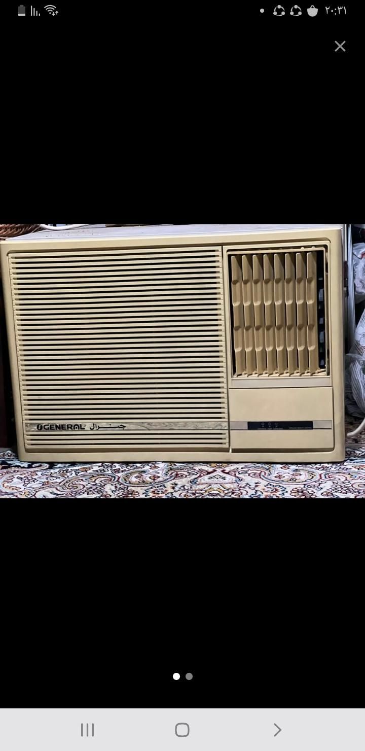 کولر جنرال ۱۸۰۰۰|کولر گازی و فن‌کوئل|رشت, باهنر|دیوار