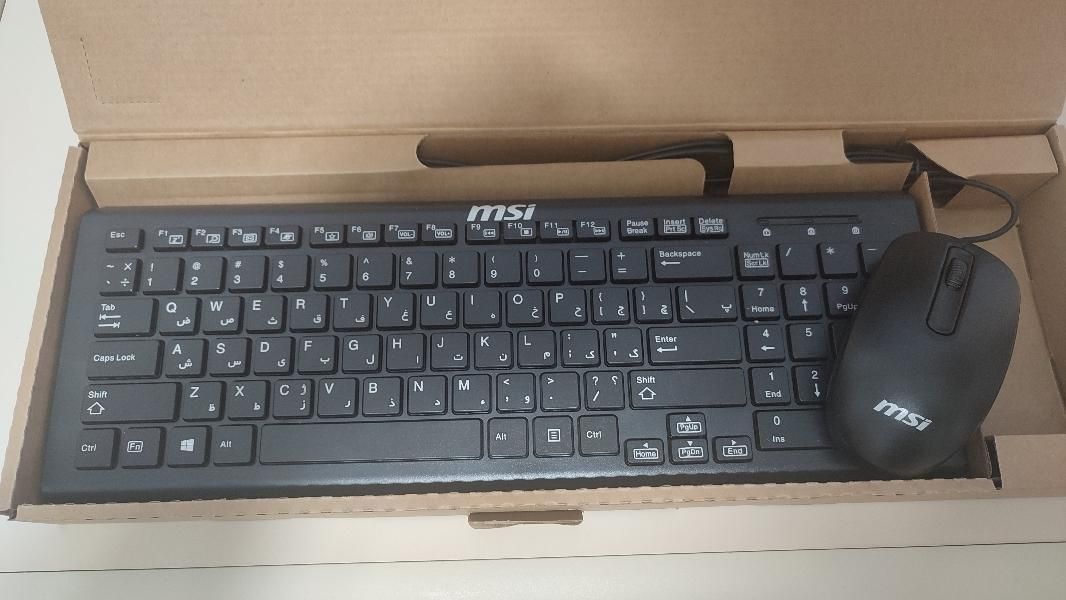 ست کیبرد و ماوس سیم دار MSI|قطعات و لوازم جانبی رایانه|بندر ماهشهر, |دیوار